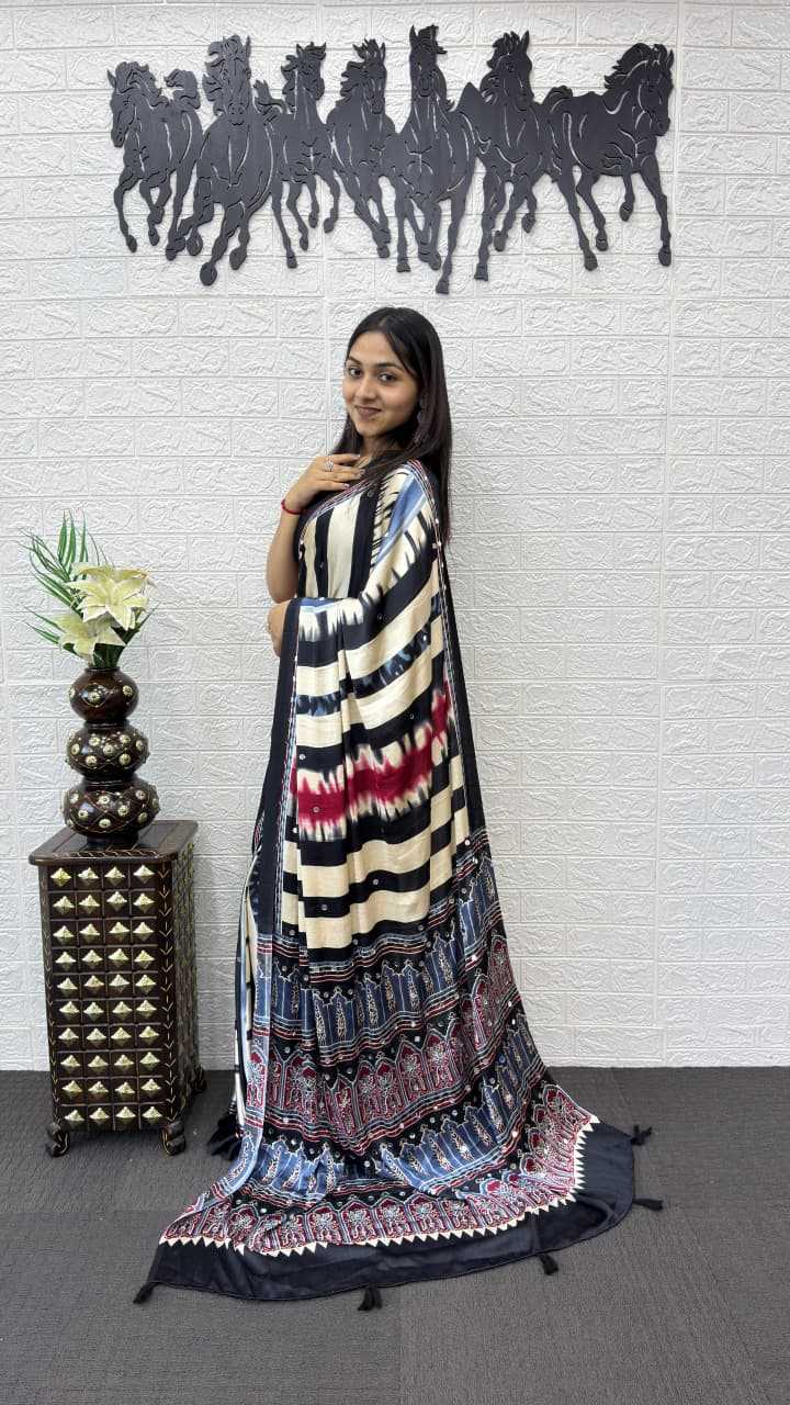 YNF Wholesale Japan Sartin Brocade Sarees  | Surat Manufacturer