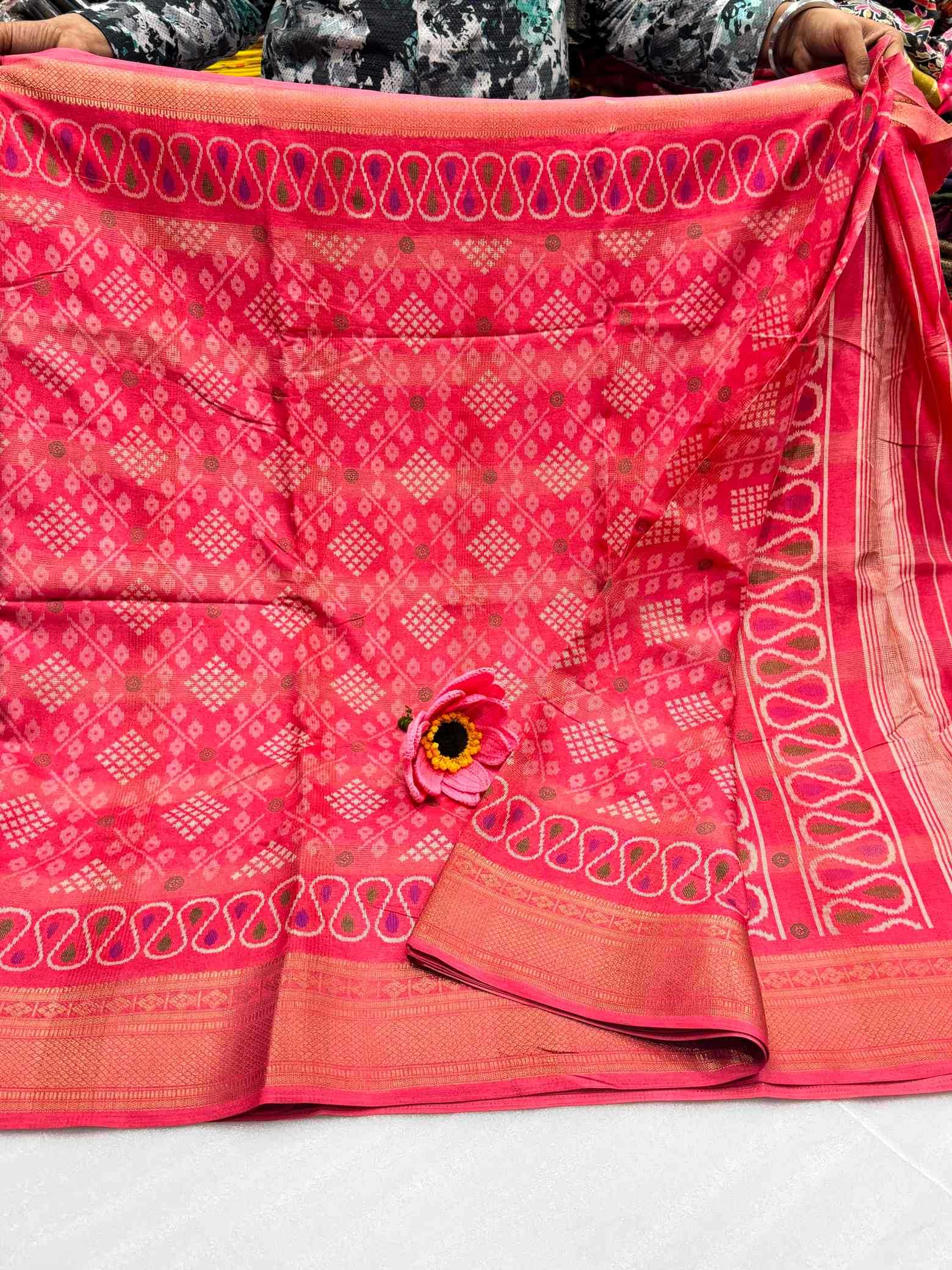 YNF Wholesale Cotton Printed Sarees  | Surat Manufacturer