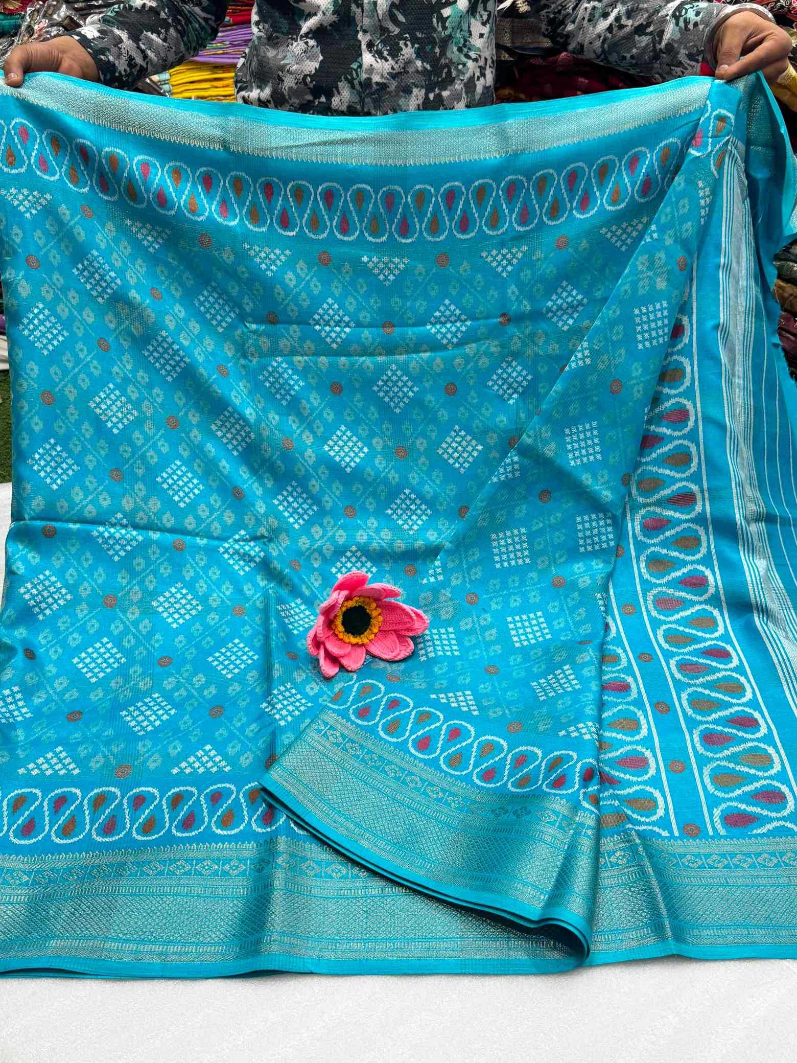 YNF Wholesale Cotton Printed Sarees  | Surat Manufacturer