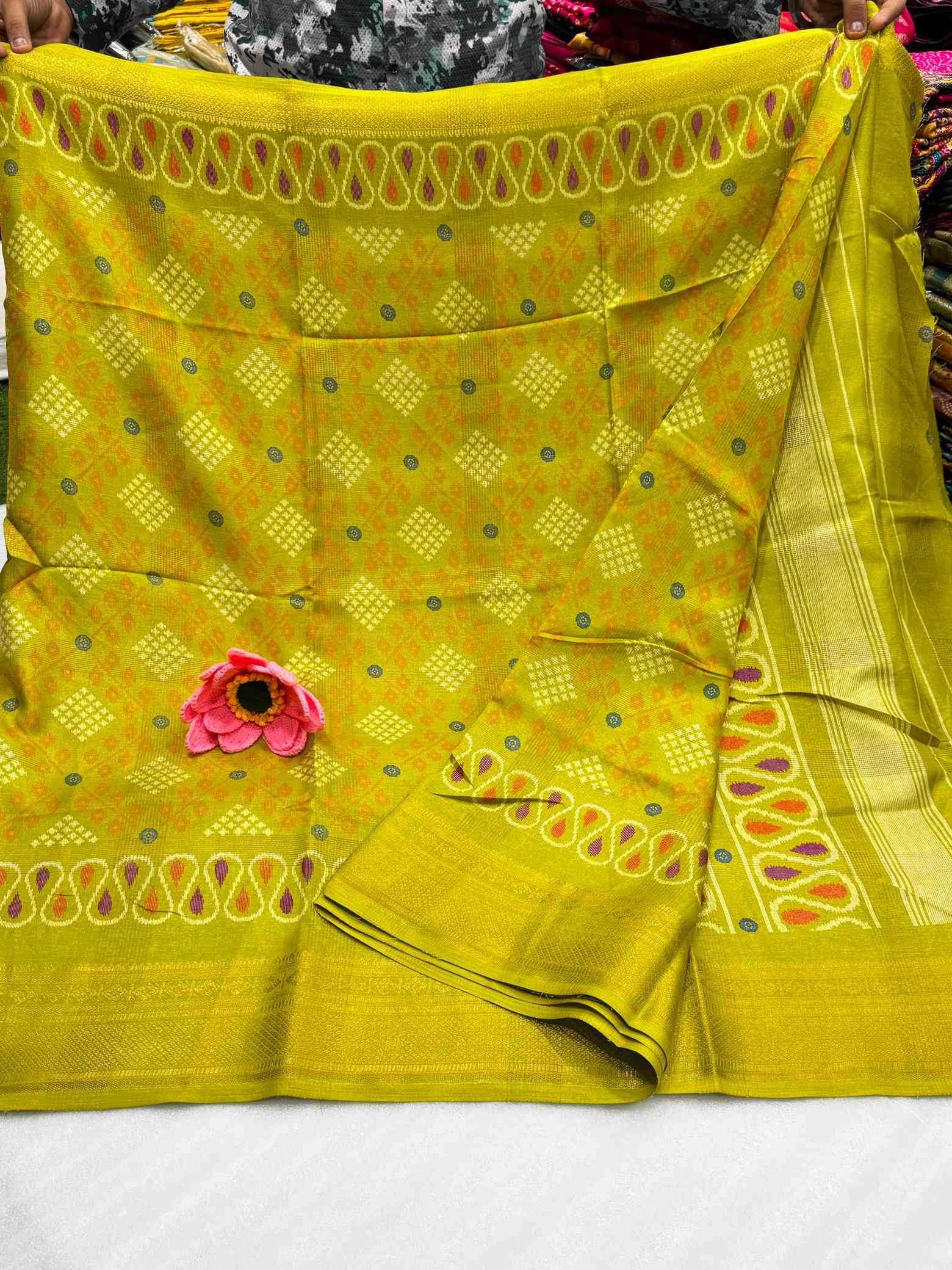 YNF Wholesale Cotton Printed Sarees  | Surat Manufacturer