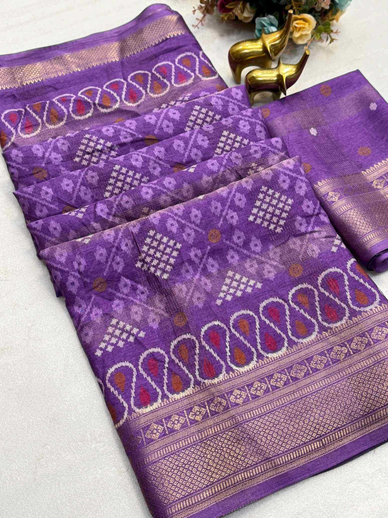 YNF Wholesale Cotton Printed Sarees  | Surat Manufacturer
