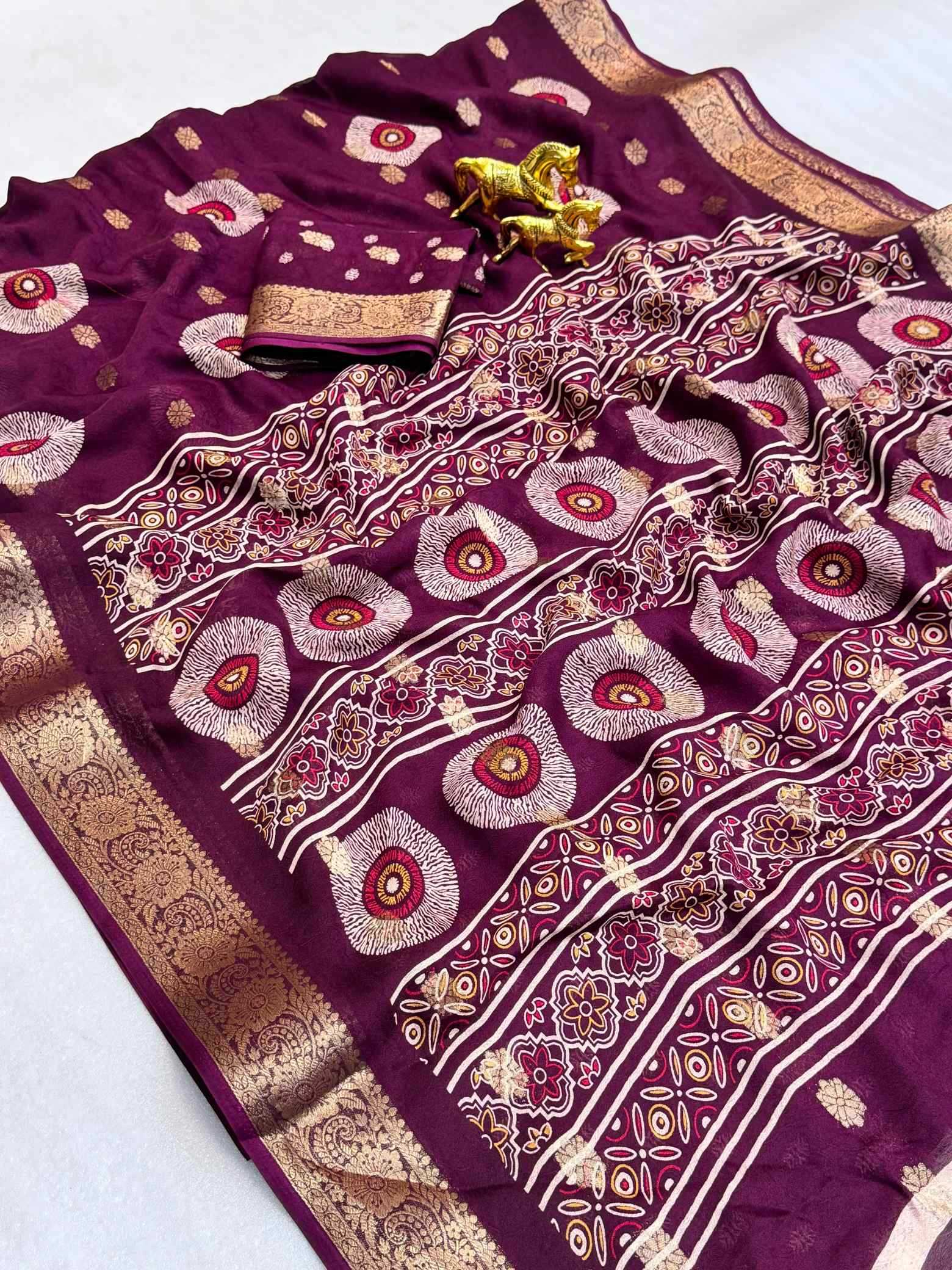 YNF Wholesale Fancy Printed Sarees  | Surat Manufacturer