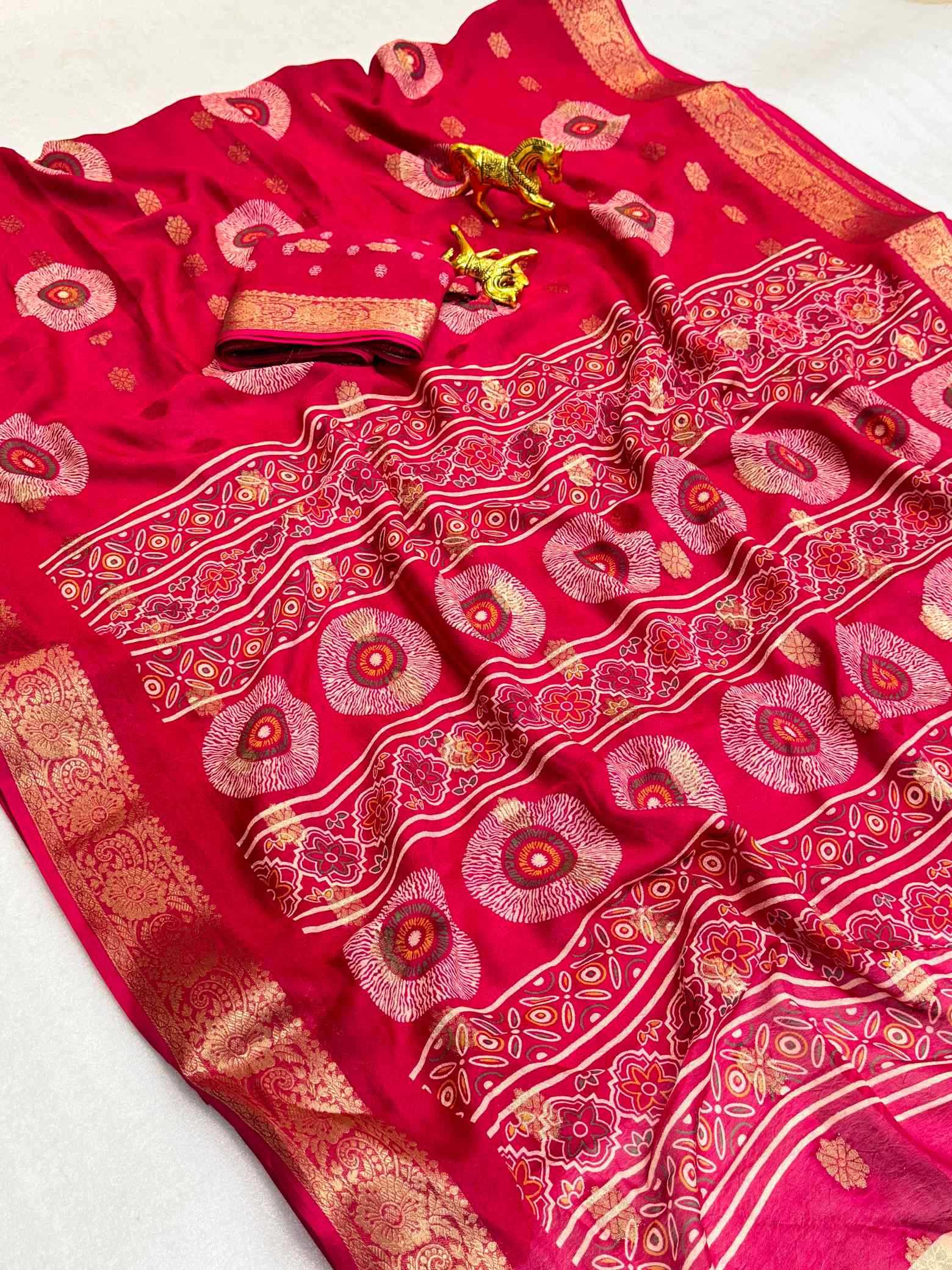 YNF Wholesale Fancy Printed Sarees  | Surat Manufacturer