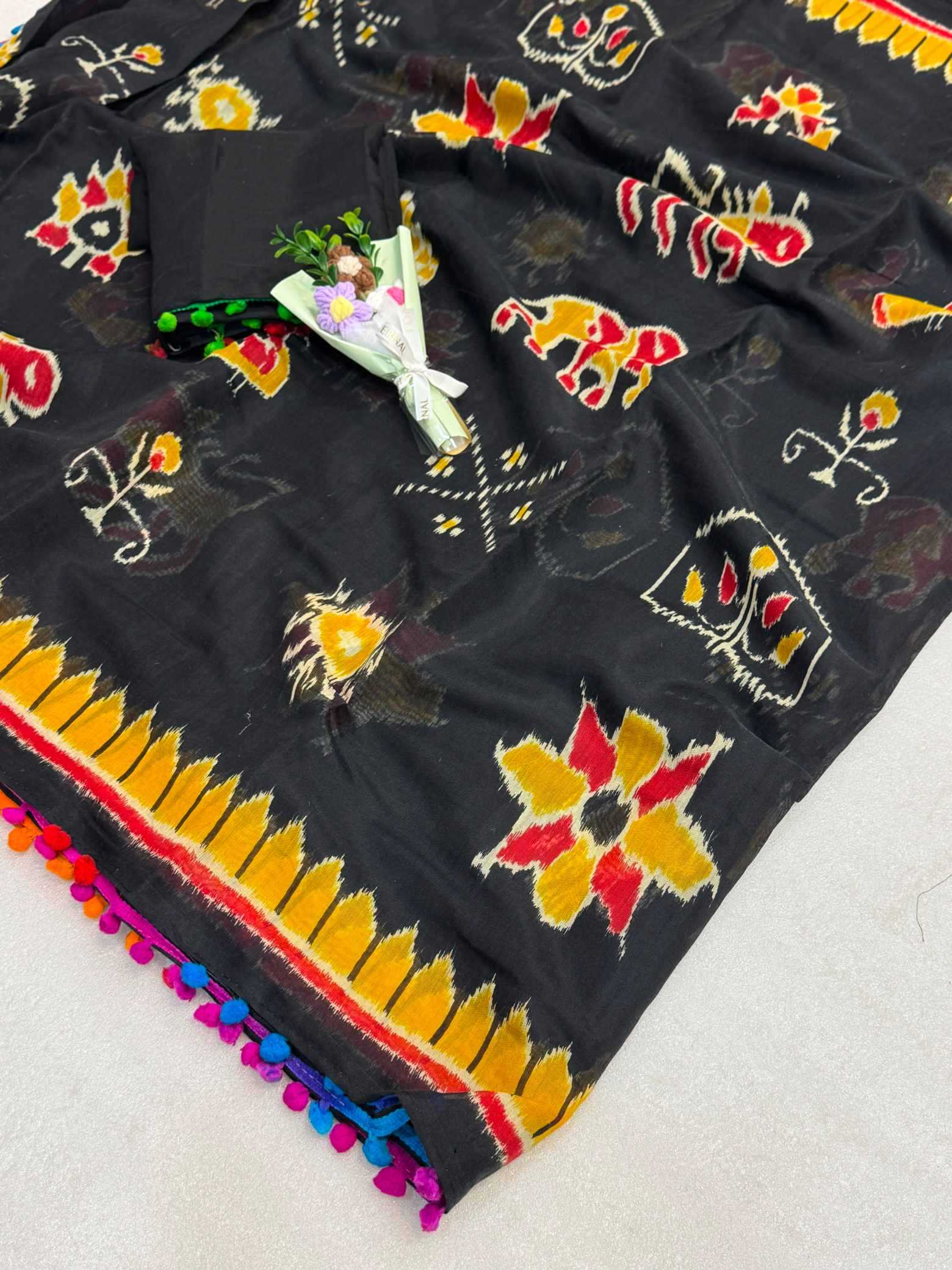 YNF Wholesale Cotton Printed Sarees  | Surat Manufacturer