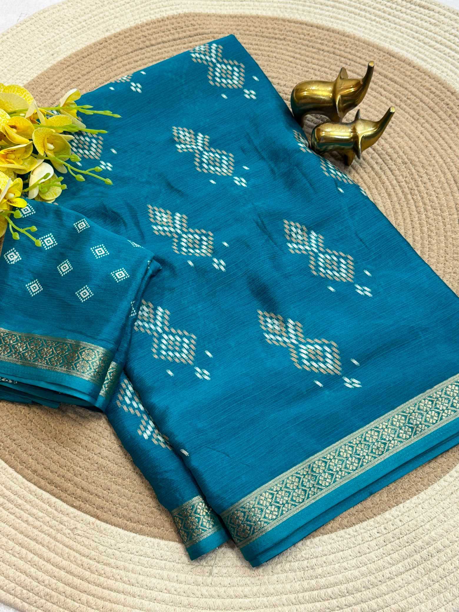 YNF Wholesale Chinon Silk Traditional Silk Sarees  | Surat Manufacturer