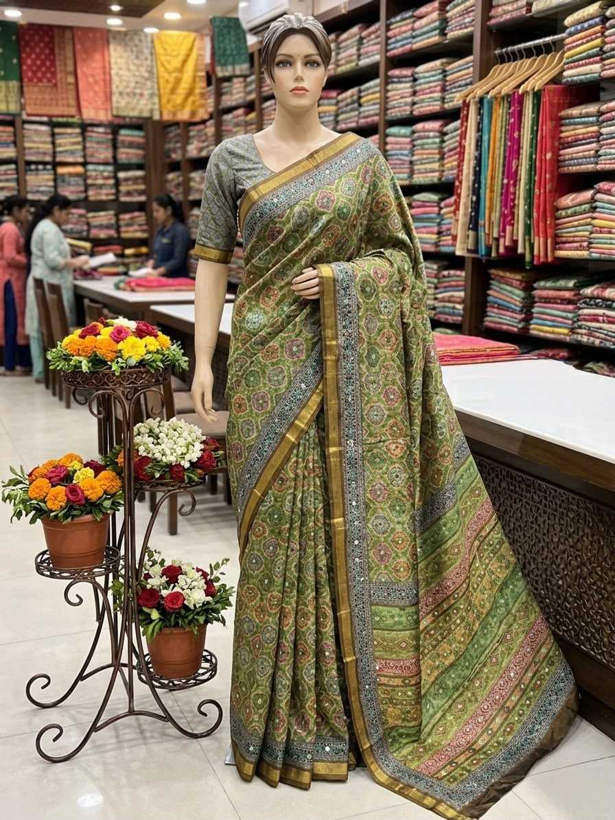 YNF Wholesale Silk Brocade Sarees  | Surat Manufacturer