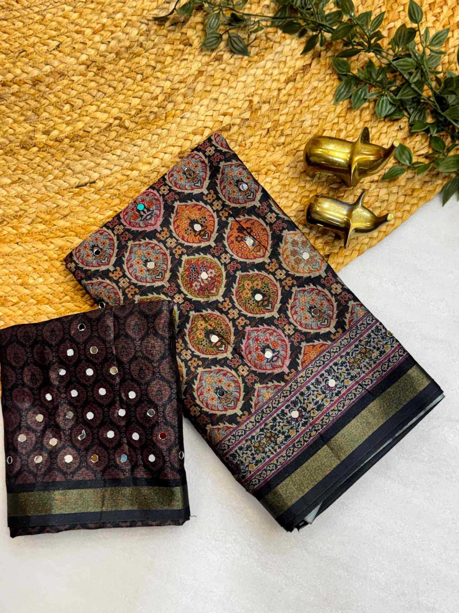 YNF Wholesale Silk Brocade Sarees  | Surat Manufacturer