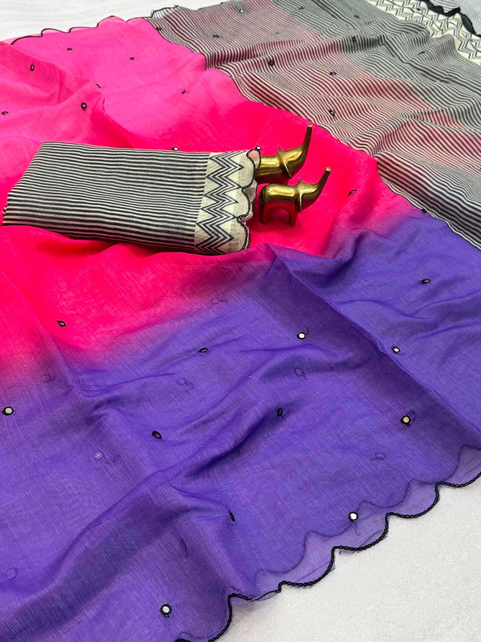YNF Wholesale Cotton Printed Cotton Saree  | Surat Manufacturer