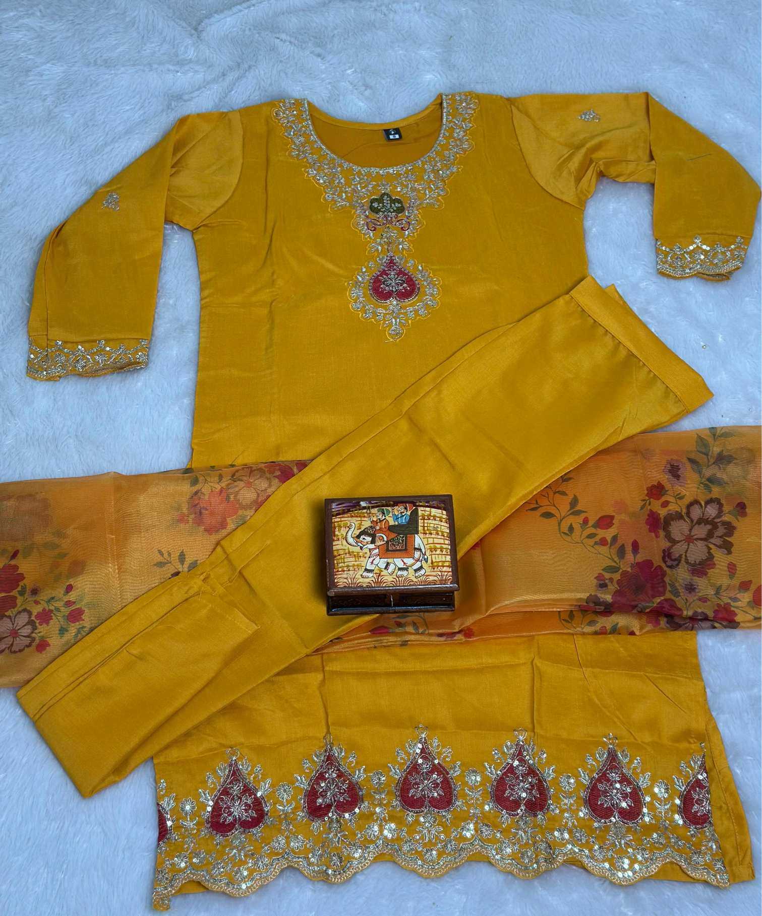 YNF Wholesale Chanderi Soft Designer Kurtis  | Surat Manufacturer