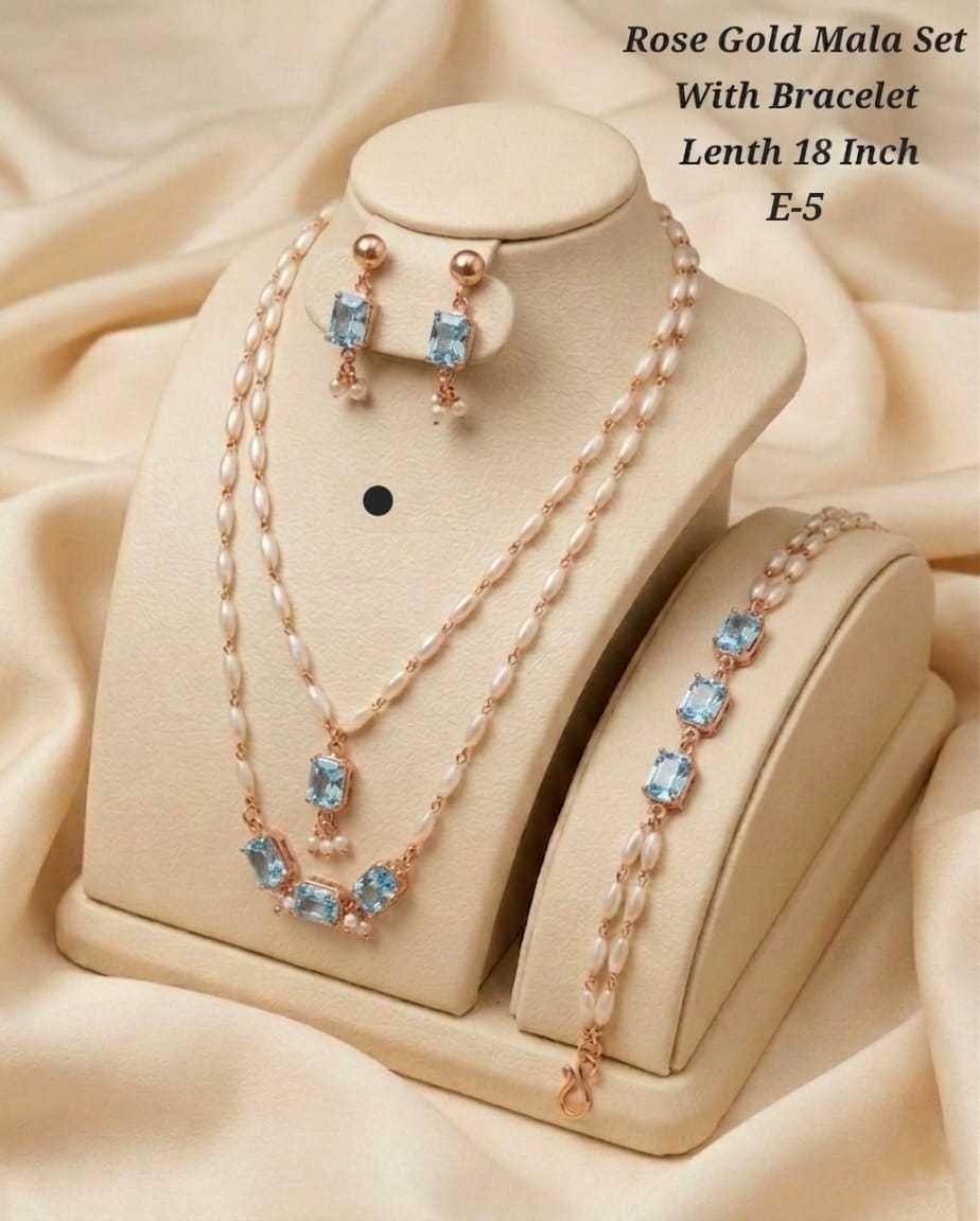 YNF Wholesale AD Diamond Fancy Mala Necklaces  | Surat Manufacturer