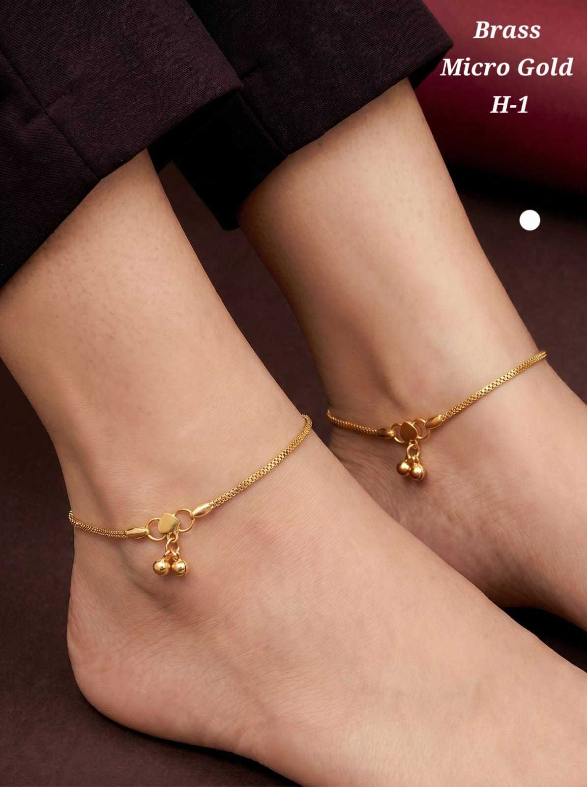 YNF Wholesale Brass AD Fancy Payal  | Surat Manufacturer
