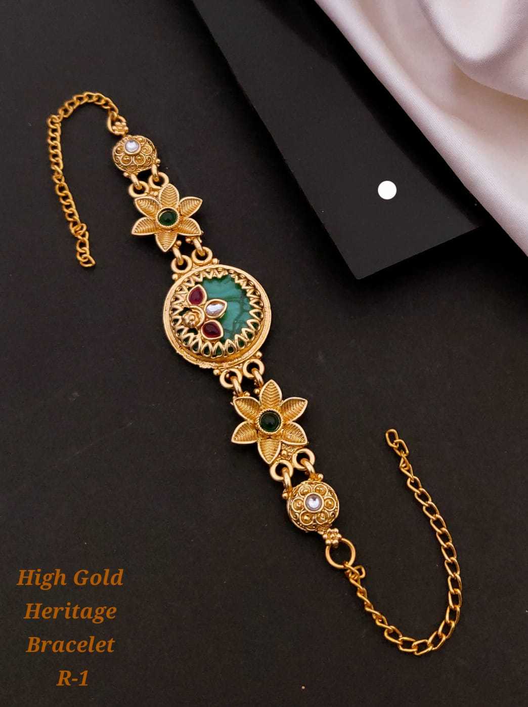 YNF Wholesale Brass Brass Gold Bracelets  | Surat Manufacturer