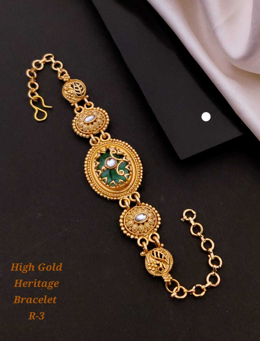 YNF Wholesale Brass Brass Gold Bracelets  | Surat Manufacturer