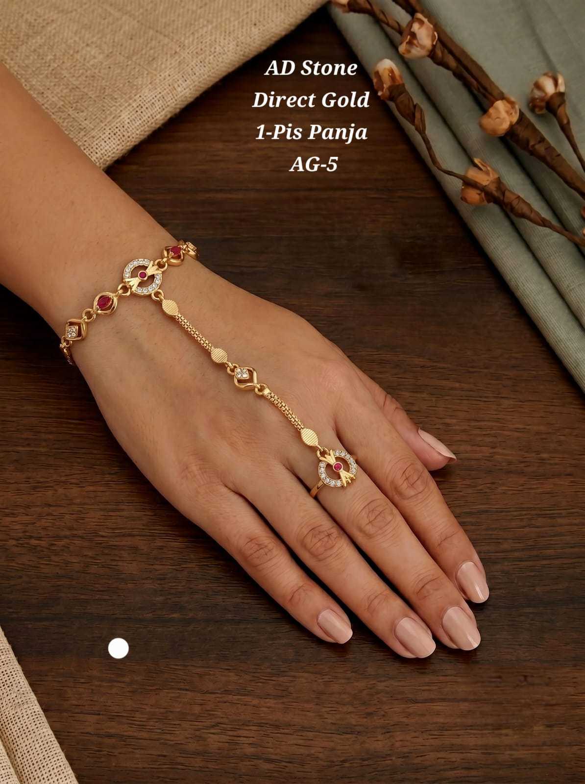 YNF Wholesale Brass Brass Gold Bracelets  | Surat Manufacturer