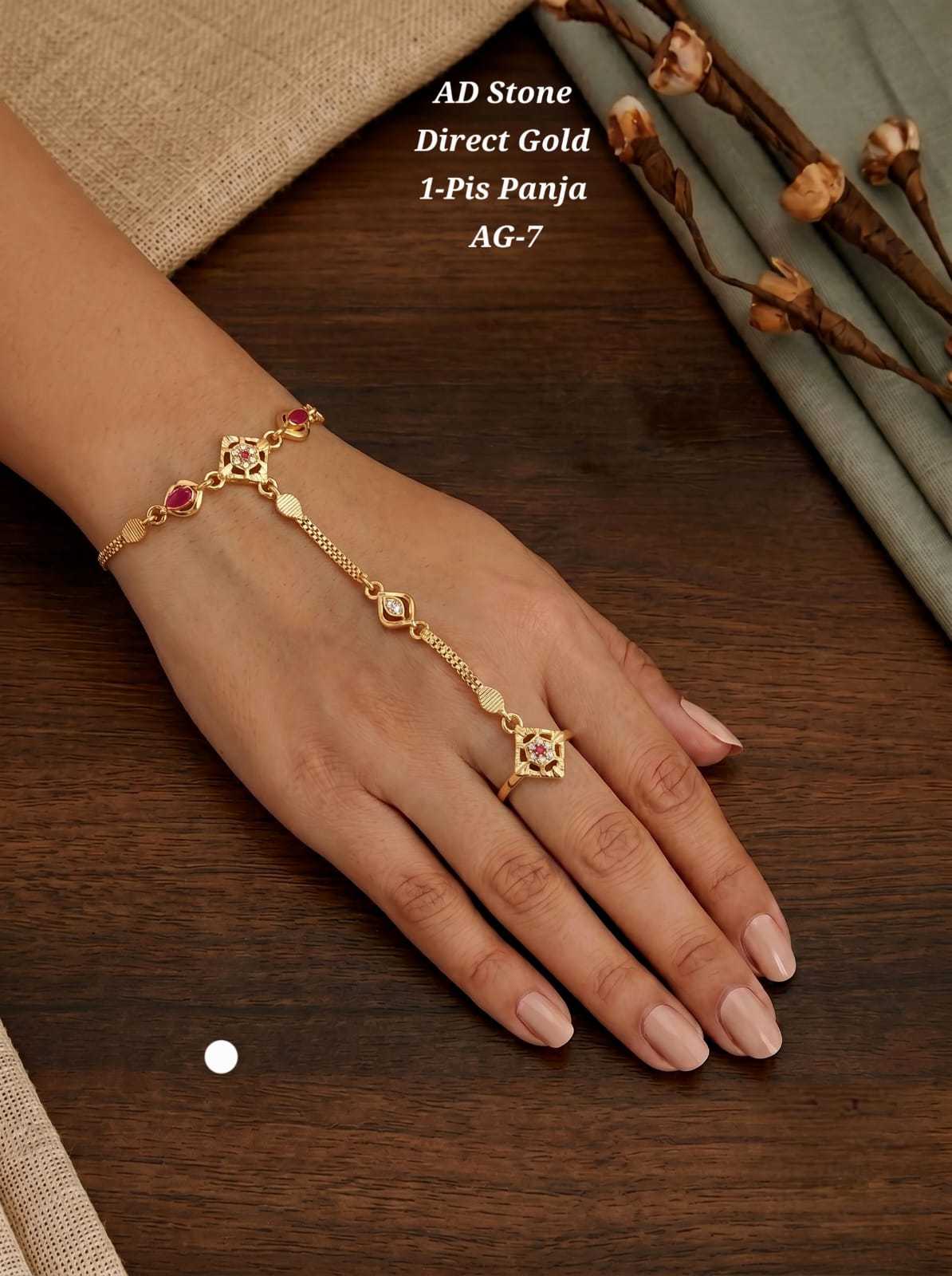 YNF Wholesale Brass Brass Gold Bracelets  | Surat Manufacturer