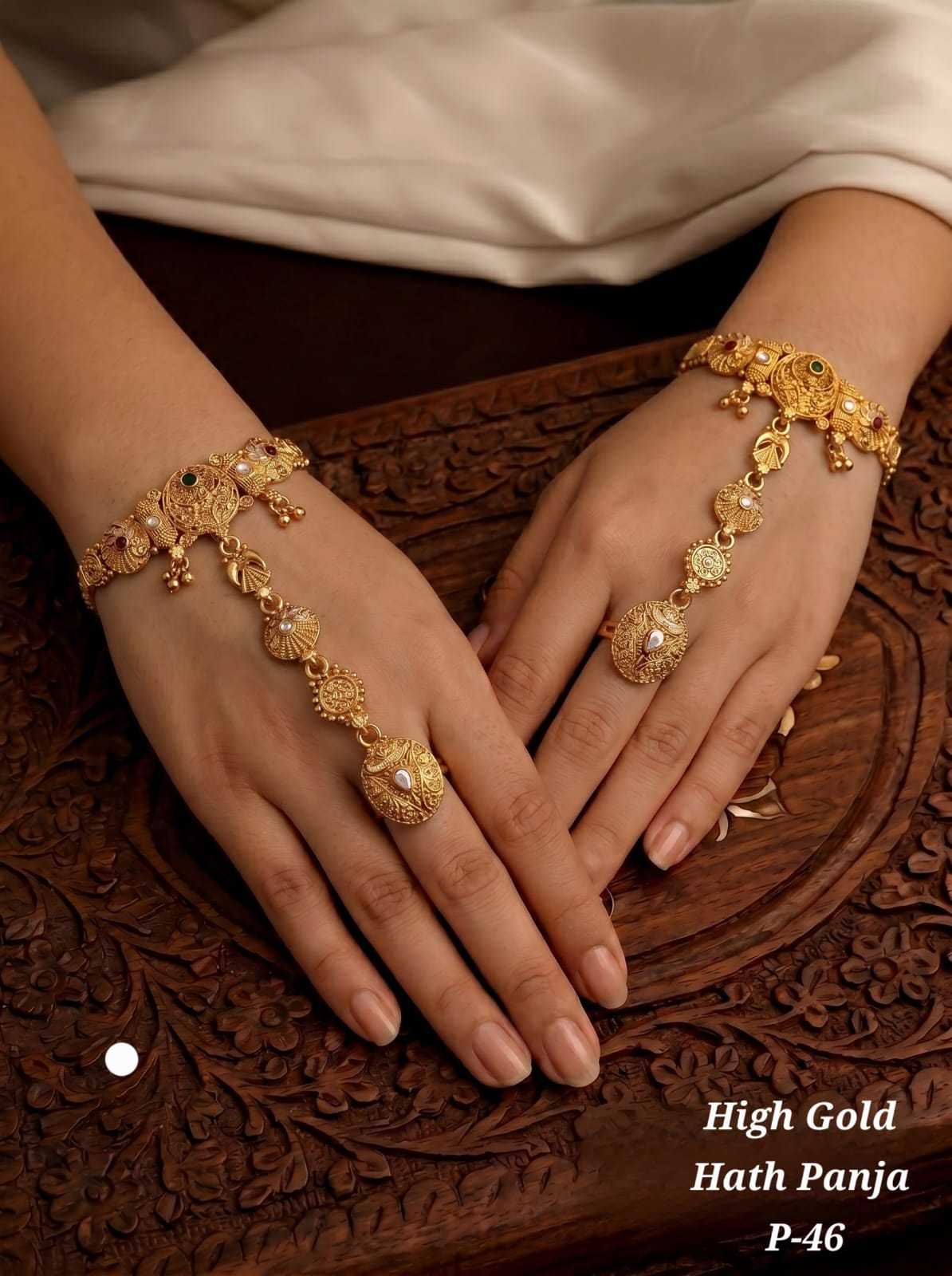 YNF Wholesale Brass Brass Gold Bracelets  | Surat Manufacturer