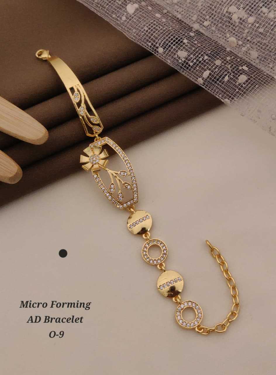 YNF Wholesale Brass Brass Gold Bracelets  | Surat Manufacturer