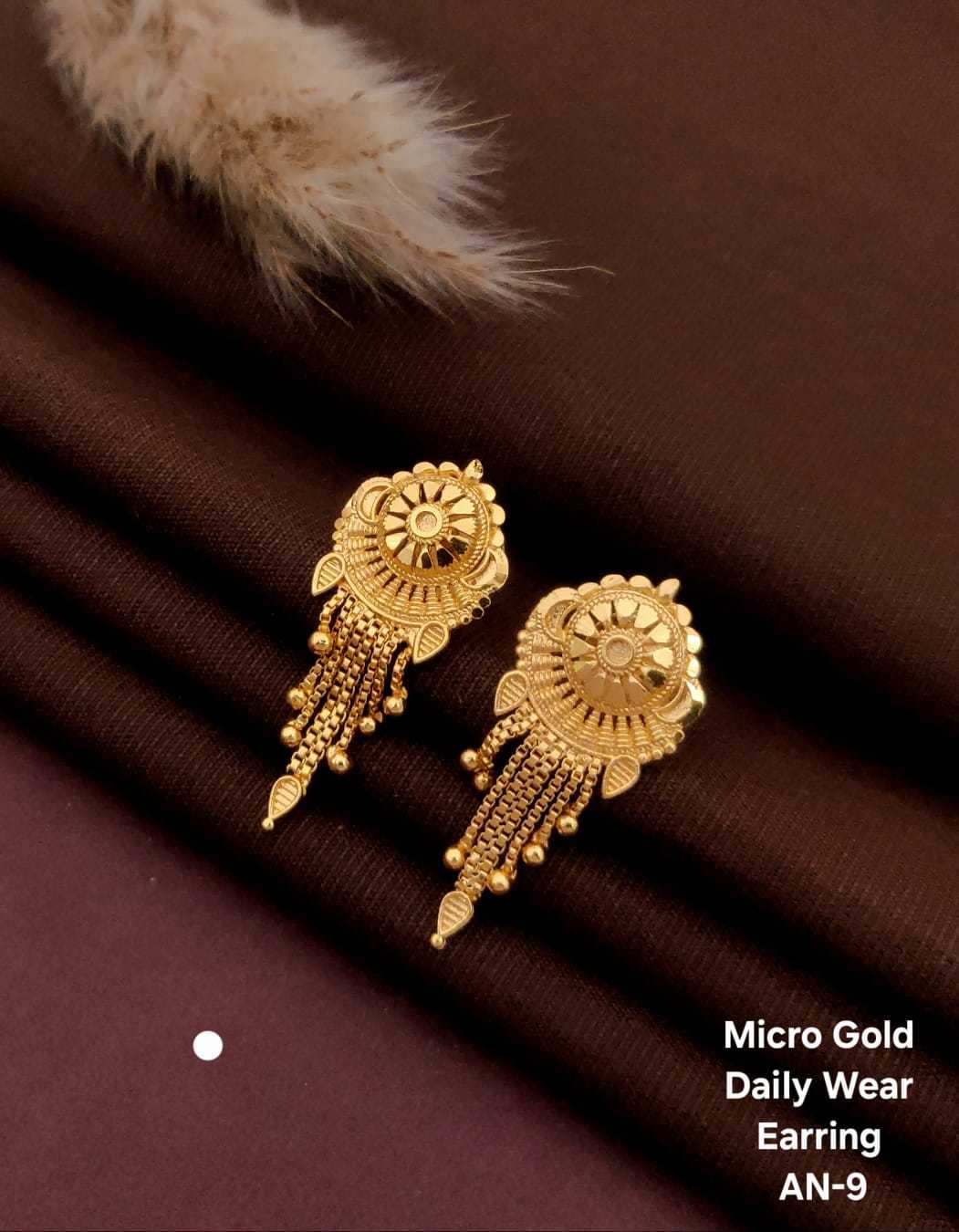 YNF Wholesale Brass Fancy Earrings  | Surat Manufacturer