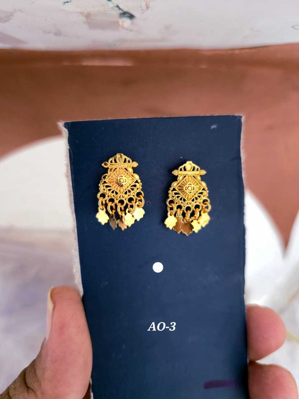 YNF Wholesale Brass Fancy Earrings  | Surat Manufacturer