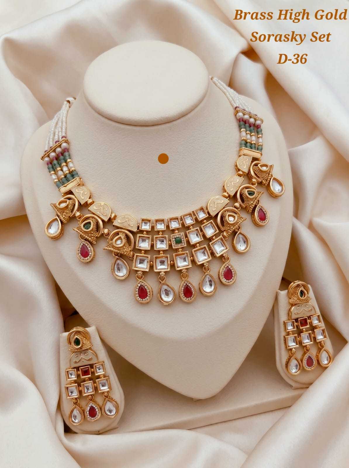 YNF Wholesale Brass Fancy Mala Necklaces  | Surat Manufacturer