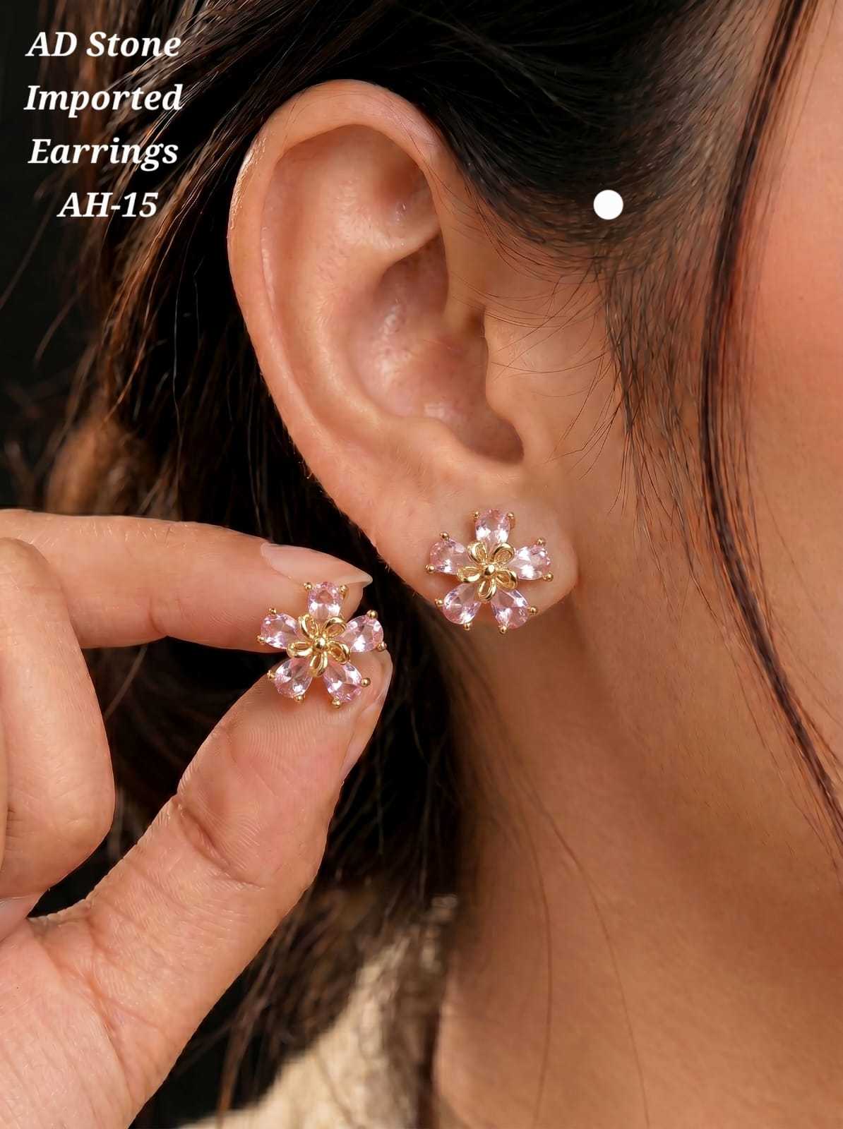 YNF Wholesale Fancy Stud Earrings  | Surat Manufacturer