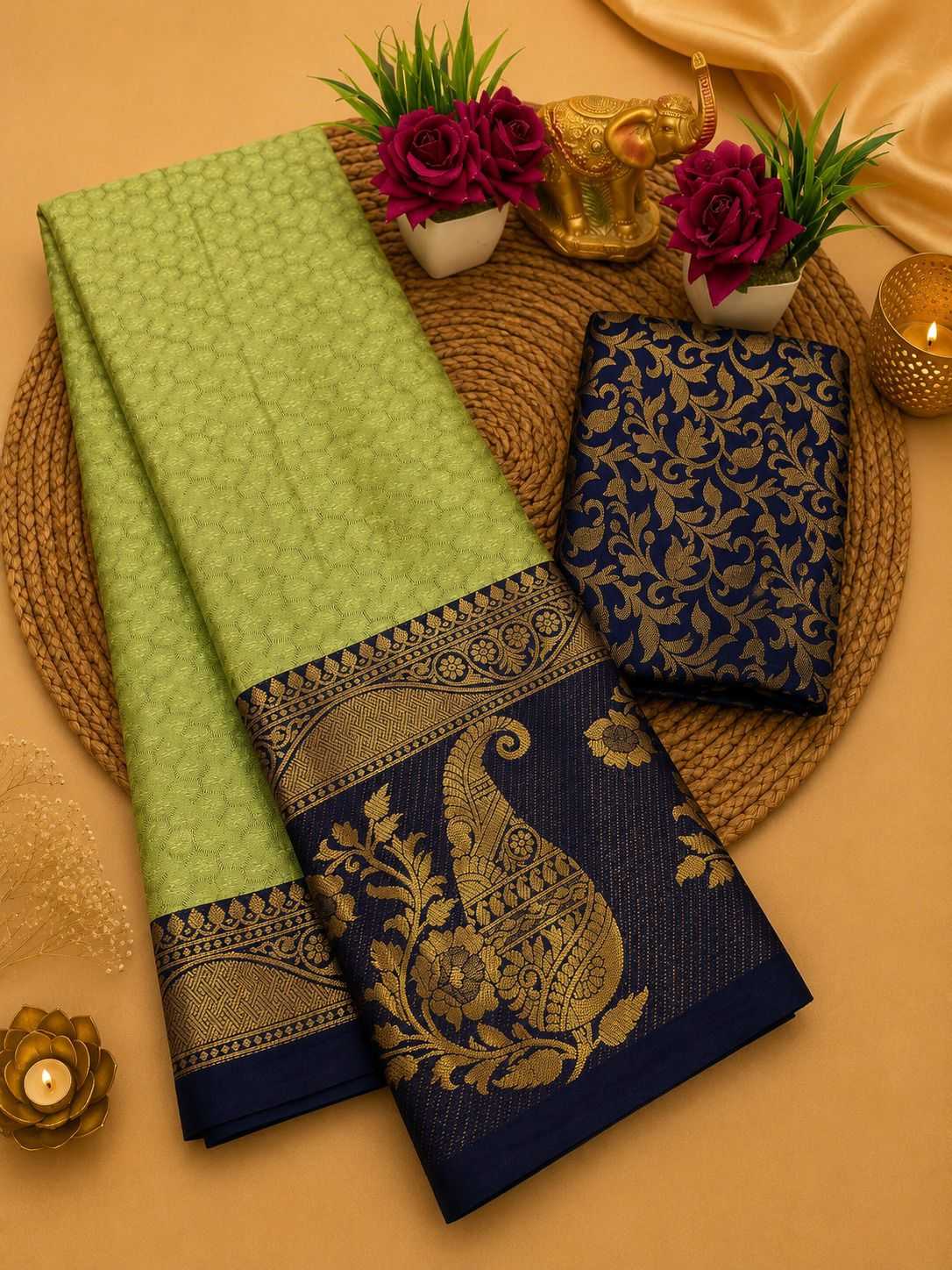 YNF Wholesale Soft Cotton Silk Traditional Silk Sarees  | Surat Manufacturer