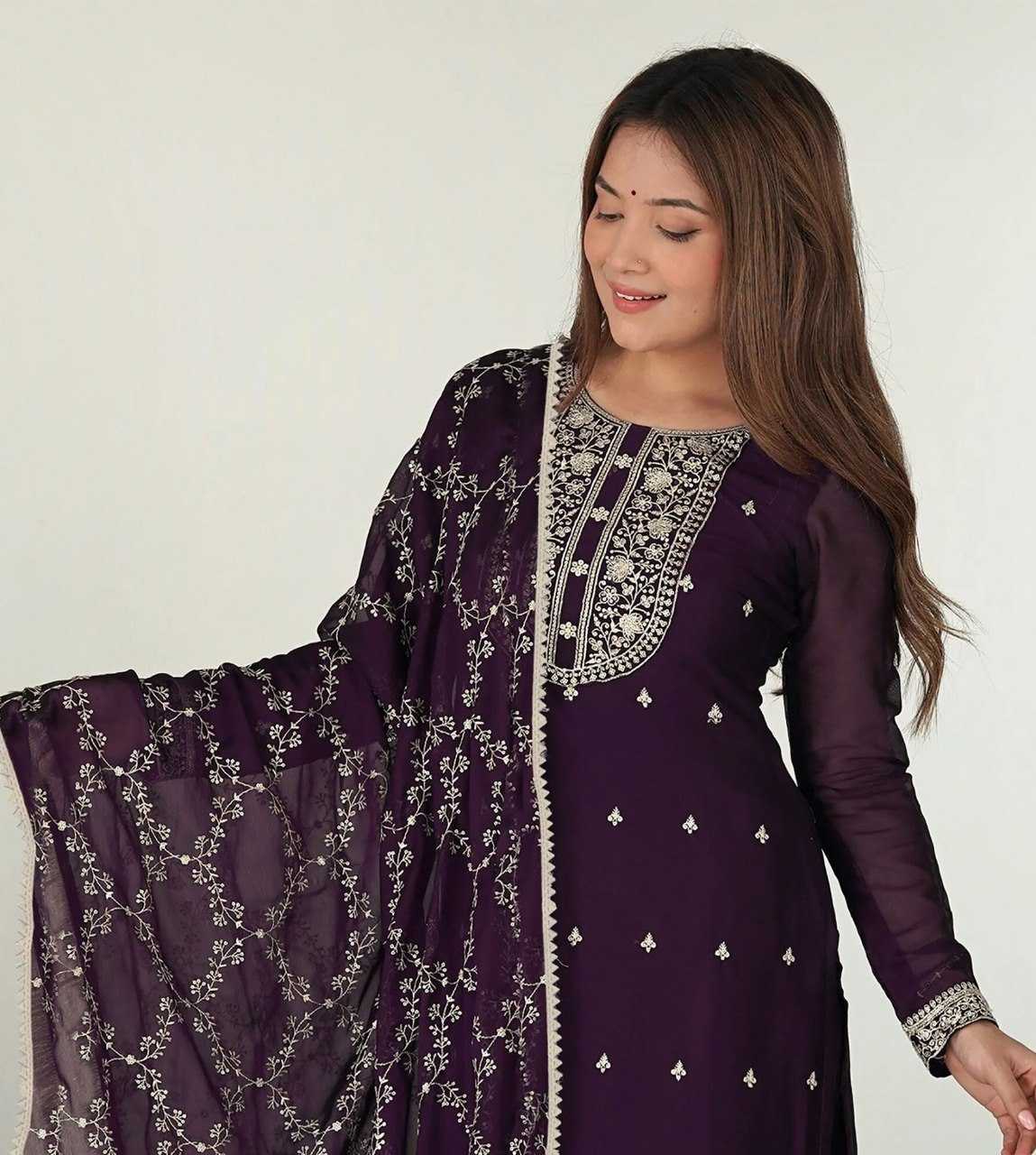 YNF Wholesale Georgette Georgette Kurti  | Surat Manufacturer