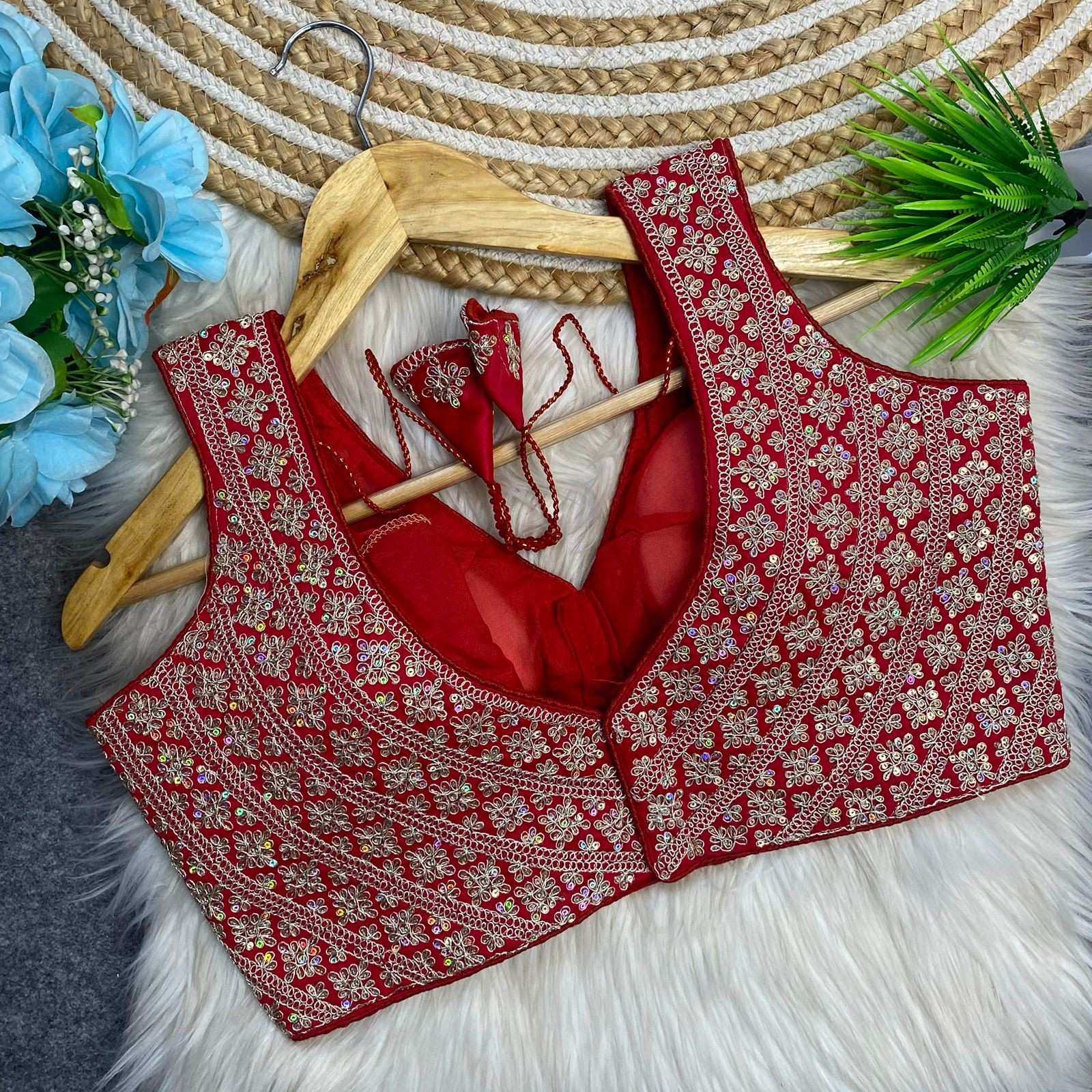 YNF Wholesale Silk Blouse  | Surat Manufacturer
