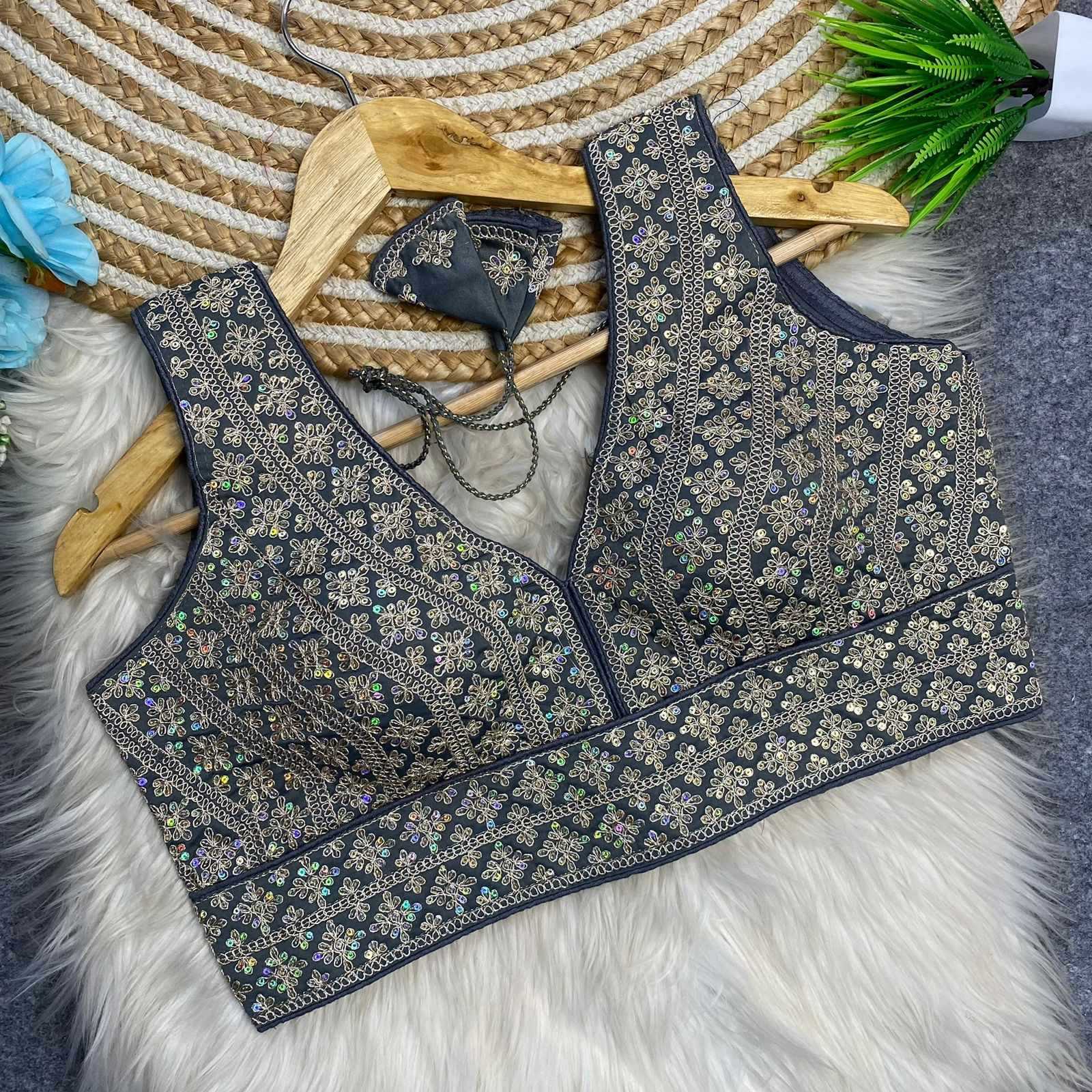 YNF Wholesale Silk Blouse  | Surat Manufacturer