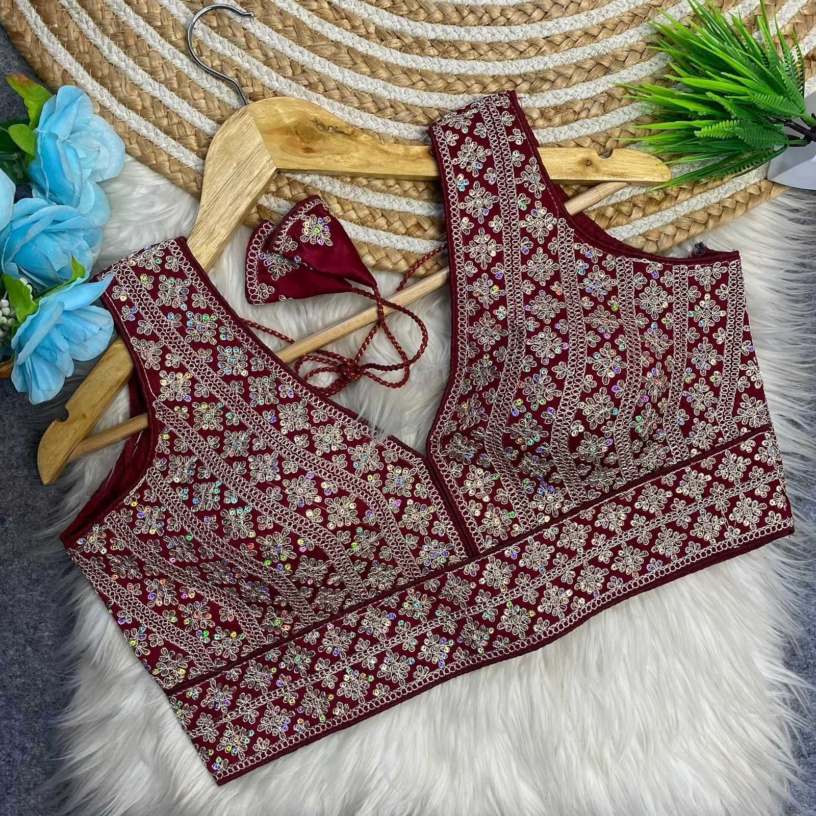 YNF Wholesale Silk Blouse  | Surat Manufacturer