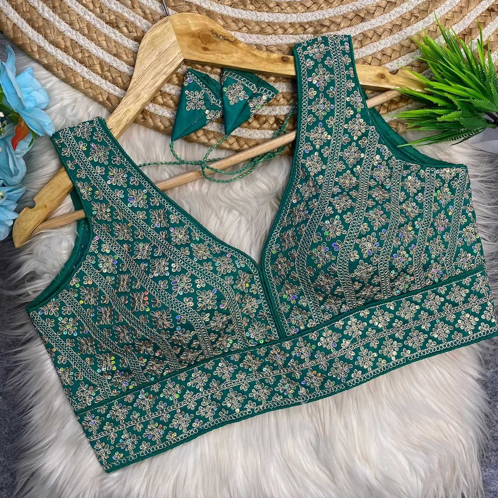 YNF Wholesale Silk Blouse  | Surat Manufacturer