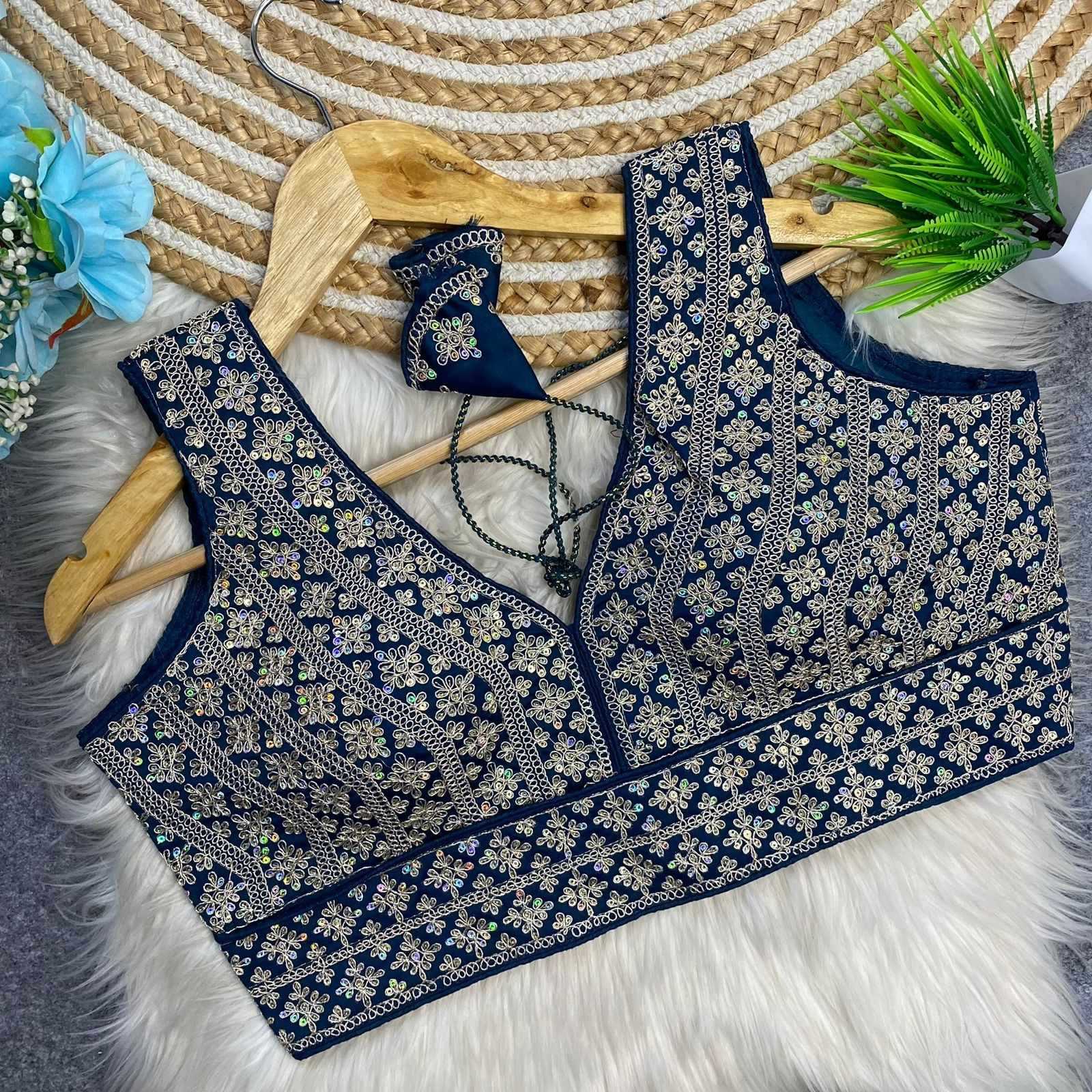 YNF Wholesale Silk Blouse  | Surat Manufacturer