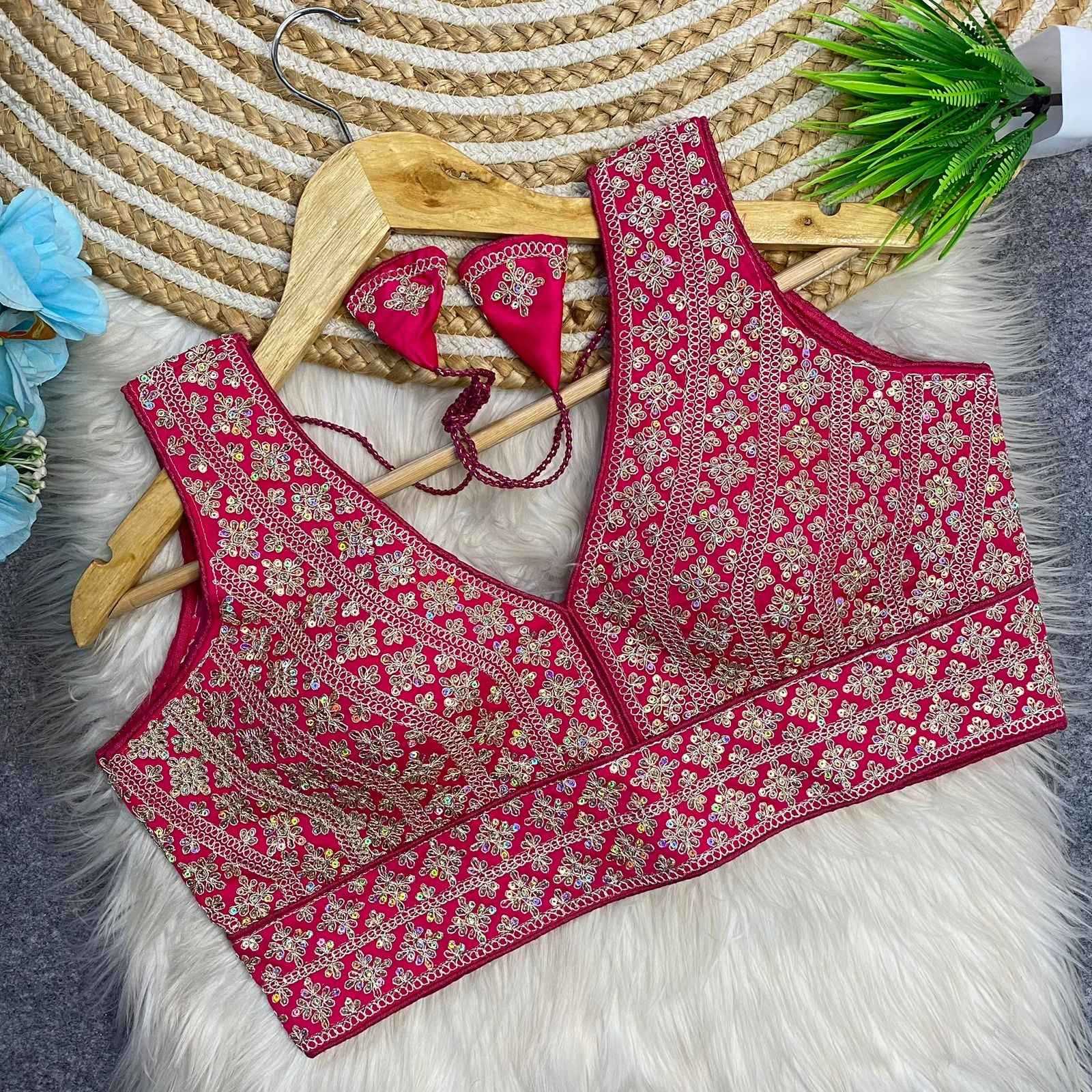 YNF Wholesale Silk Blouse  | Surat Manufacturer