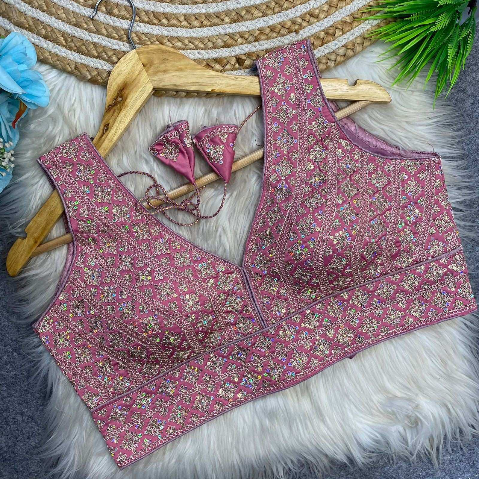 YNF Wholesale Silk Blouse  | Surat Manufacturer