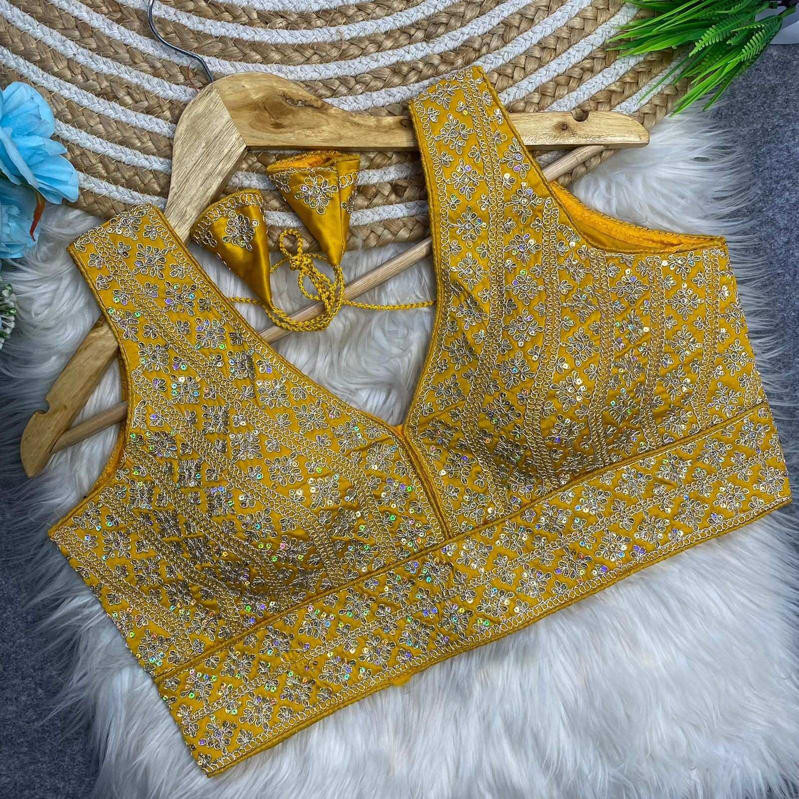 YNF Wholesale Silk Blouse  | Surat Manufacturer
