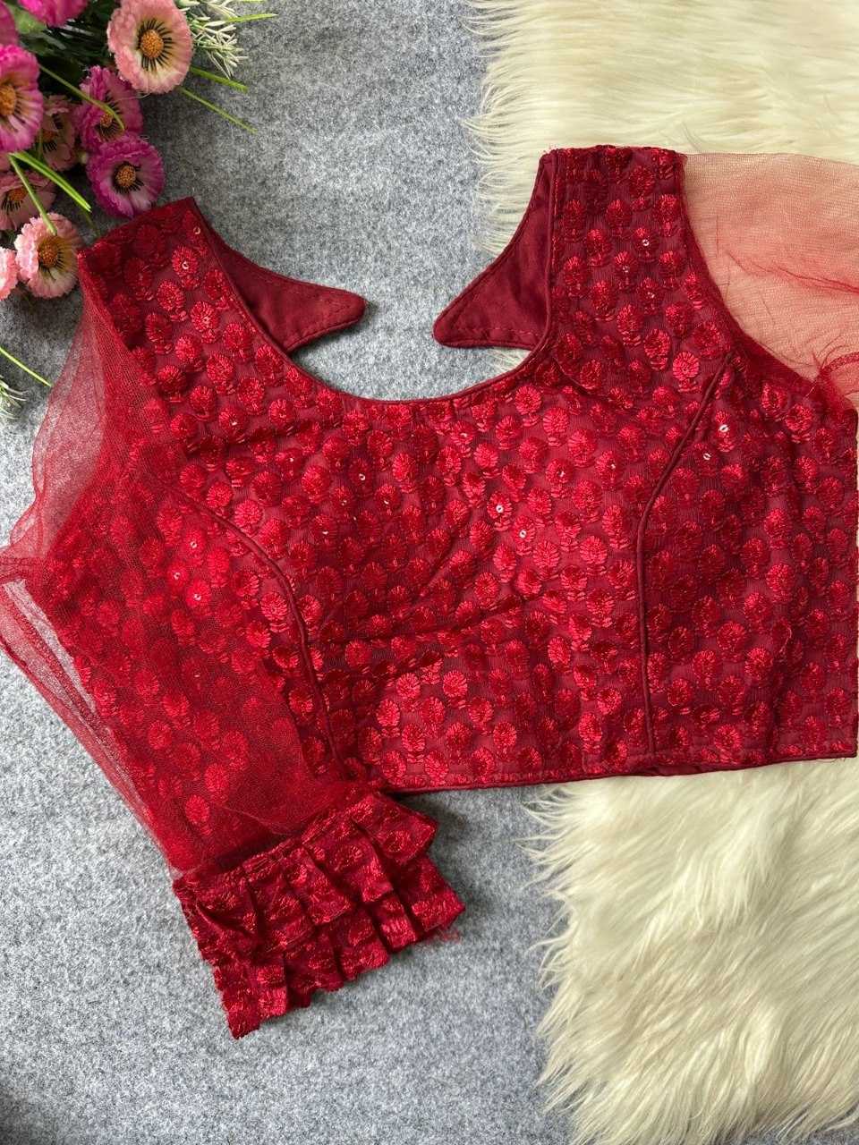 YNF Wholesale Nylon Blouse KESH426 105 | Surat Manufacturer