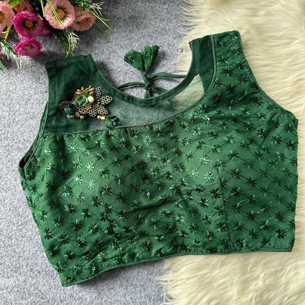 YNF Wholesale Nylon Blouse KESH426 105 | Surat Manufacturer
