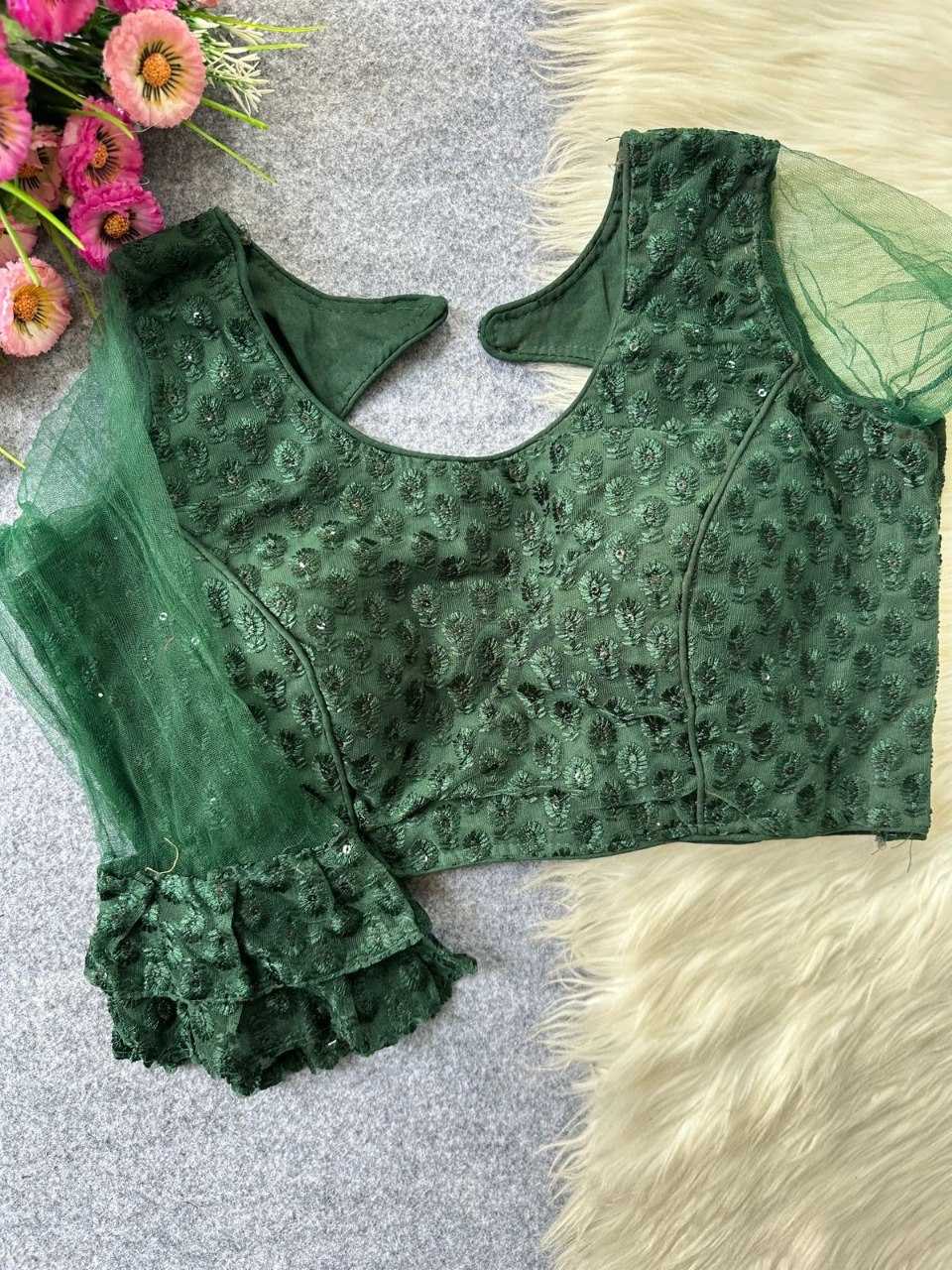 YNF Wholesale Nylon Blouse KESH426 105 | Surat Manufacturer
