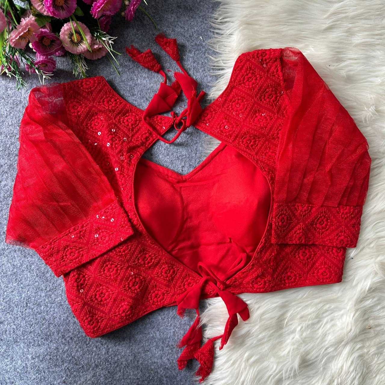 YNF Wholesale Nylon Blouse KESH426 105 | Surat Manufacturer
