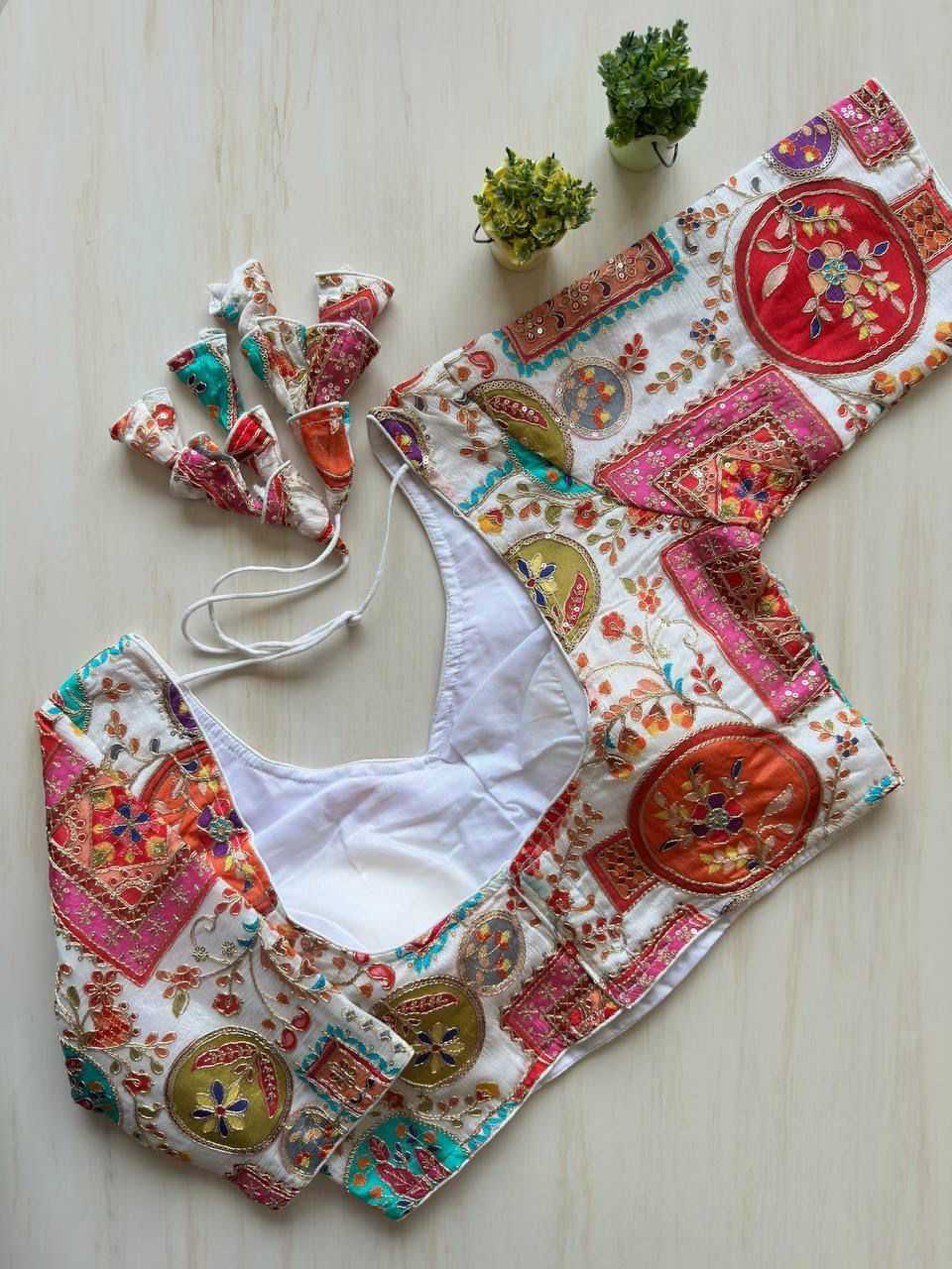 YNF Wholesale Crepe Printed Blouse  | Surat Manufacturer