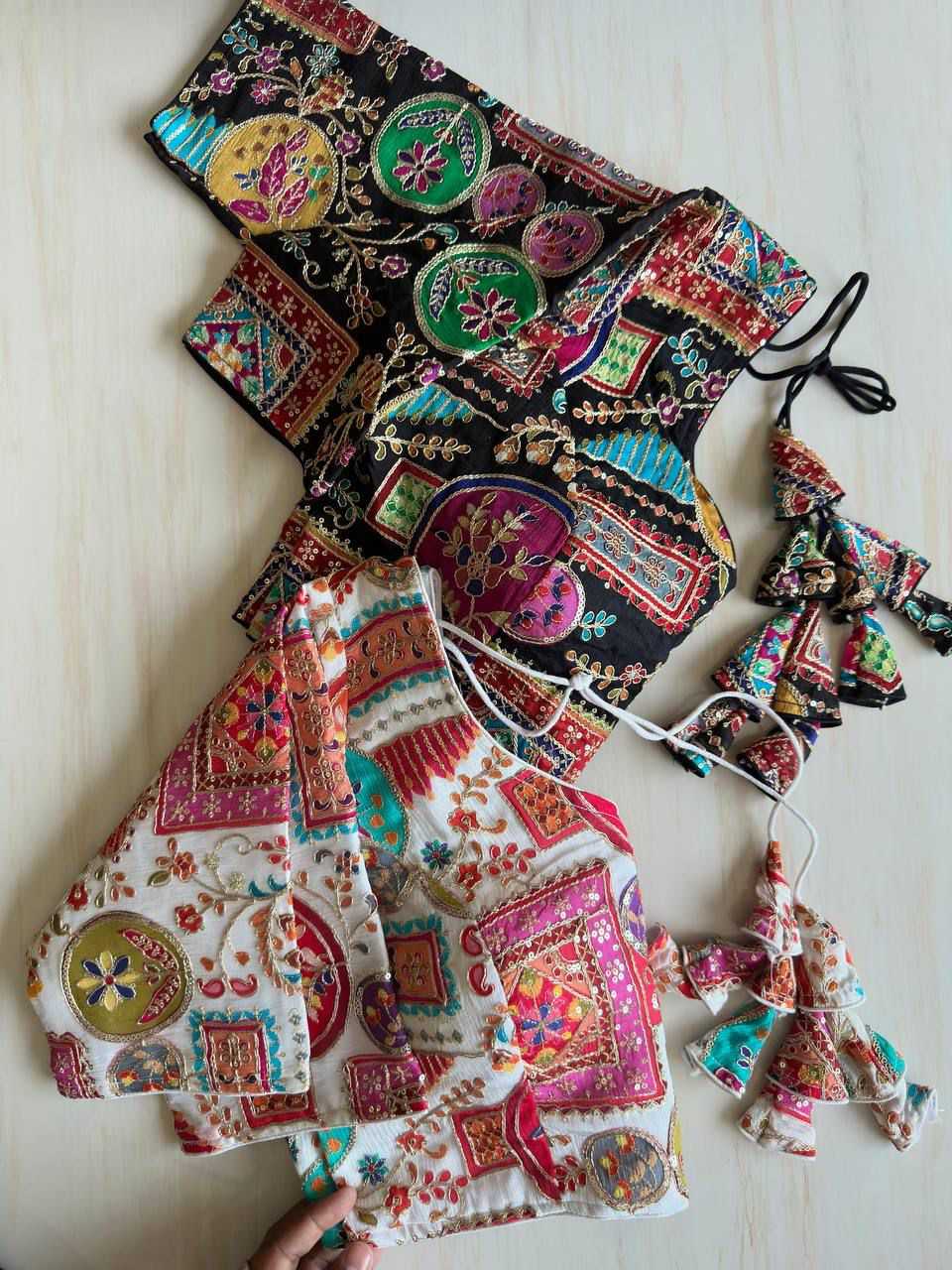 YNF Wholesale Crepe Printed Blouse  | Surat Manufacturer