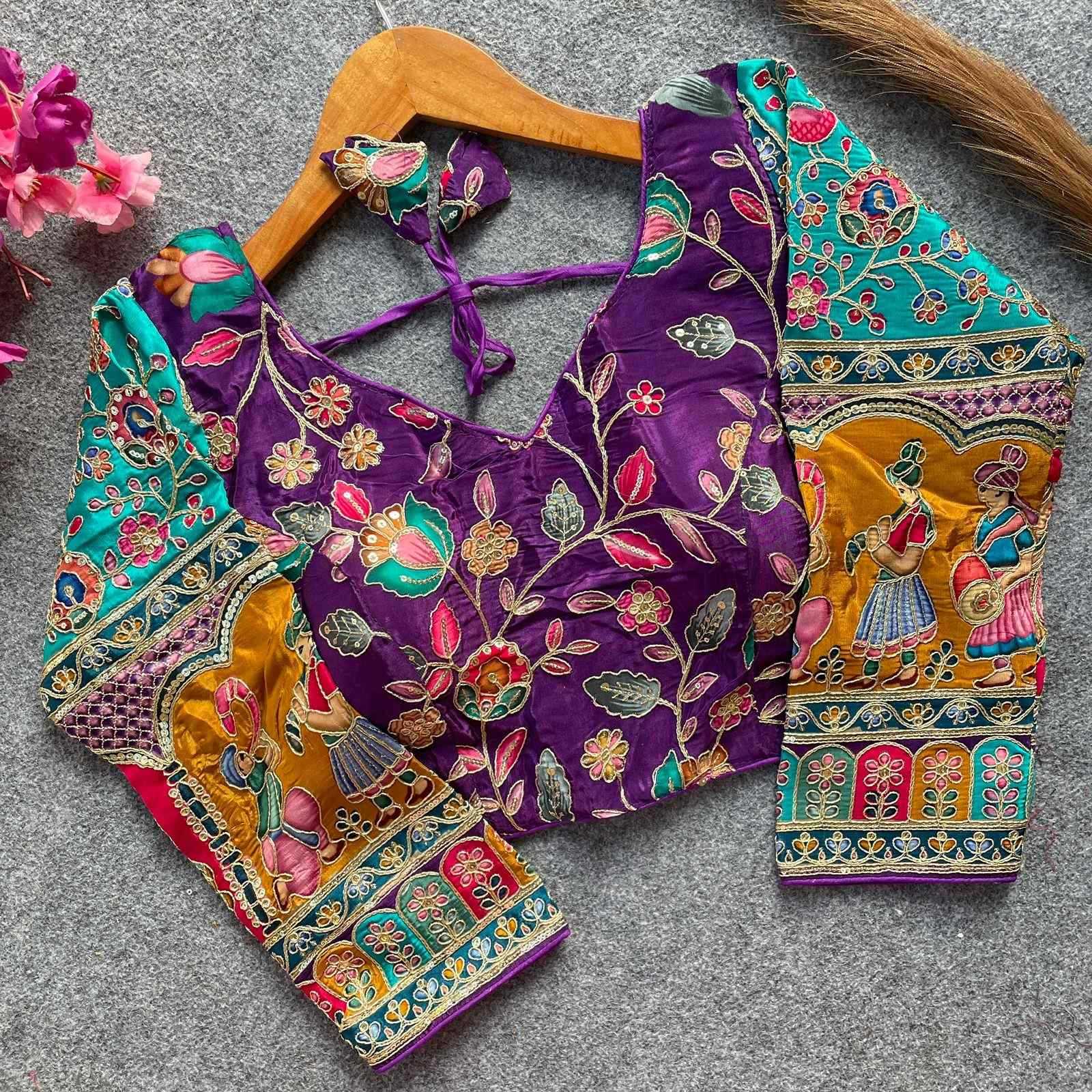YNF Wholesale Pure Crepe Blouse  | Surat Manufacturer