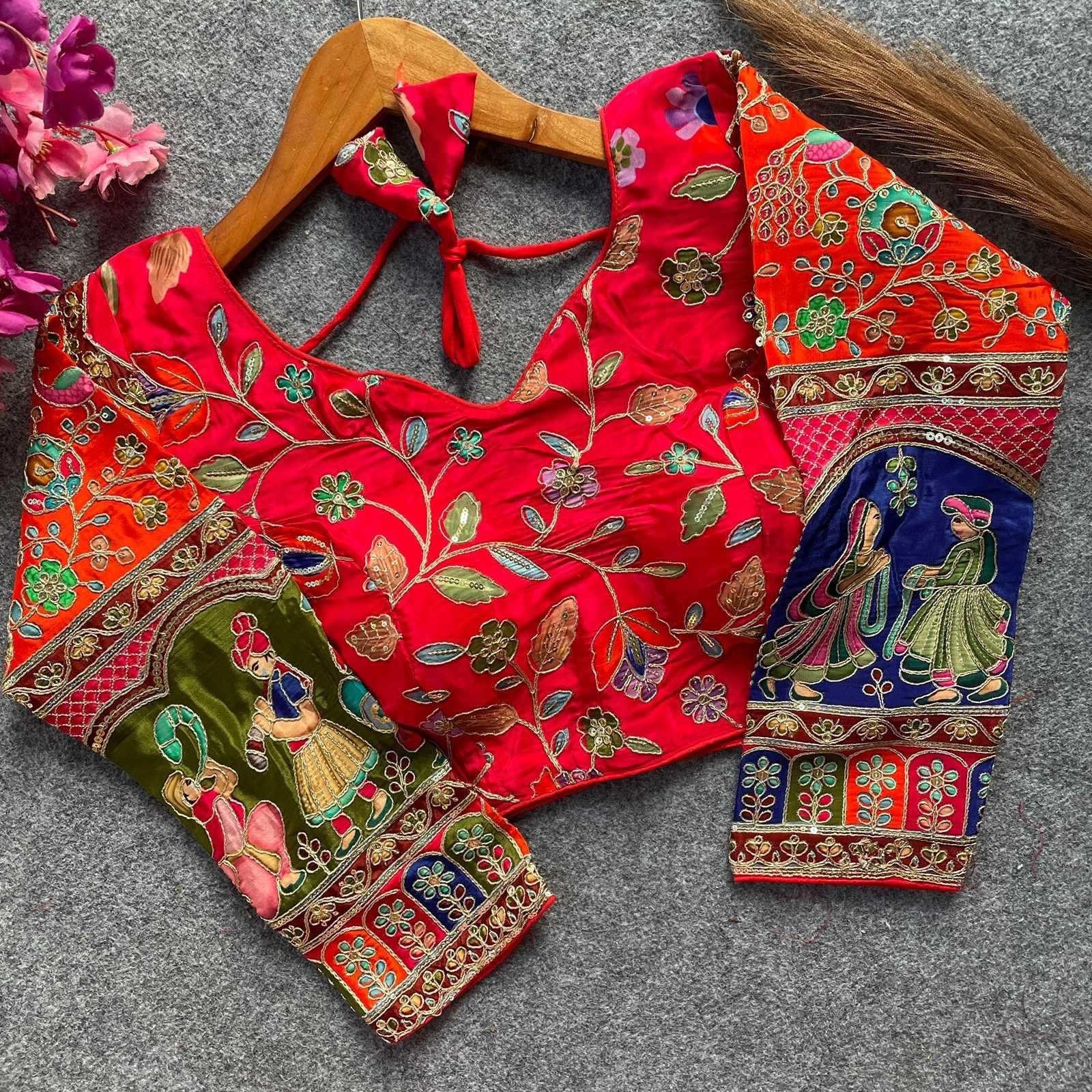 YNF Wholesale Pure Crepe Blouse  | Surat Manufacturer