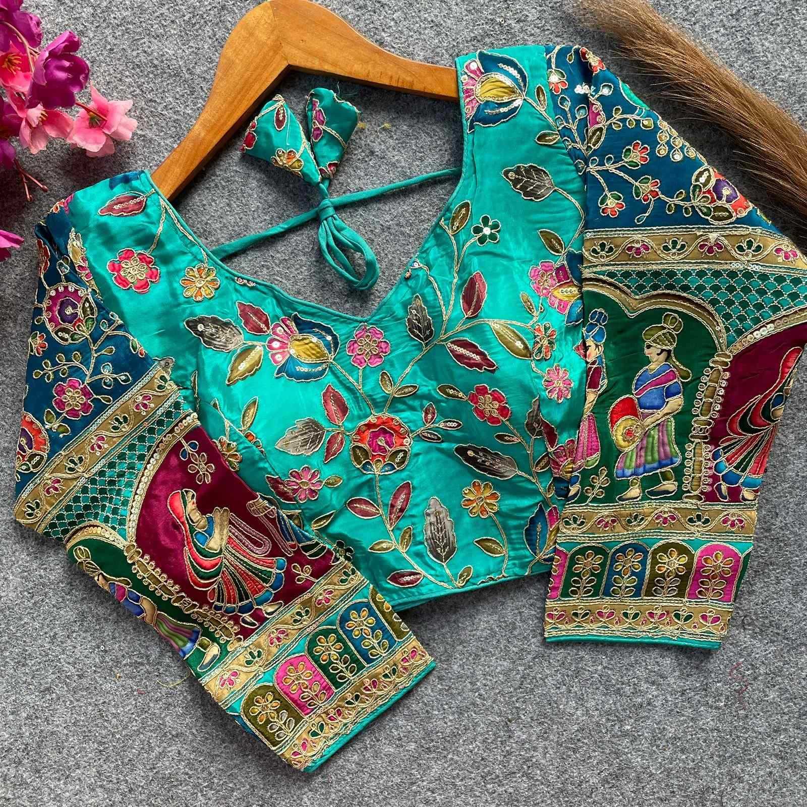 YNF Wholesale Pure Crepe Blouse  | Surat Manufacturer