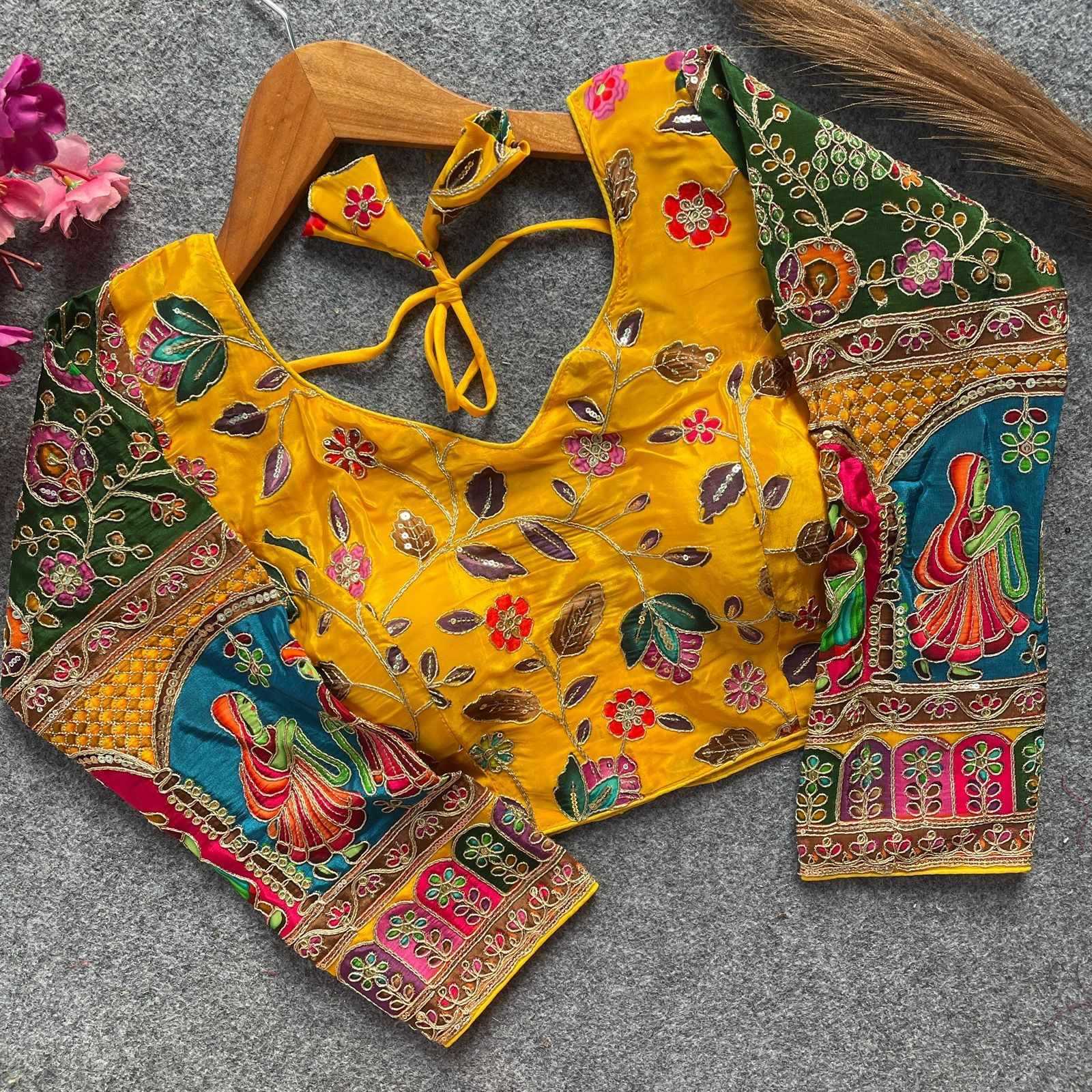 YNF Wholesale Pure Crepe Blouse  | Surat Manufacturer