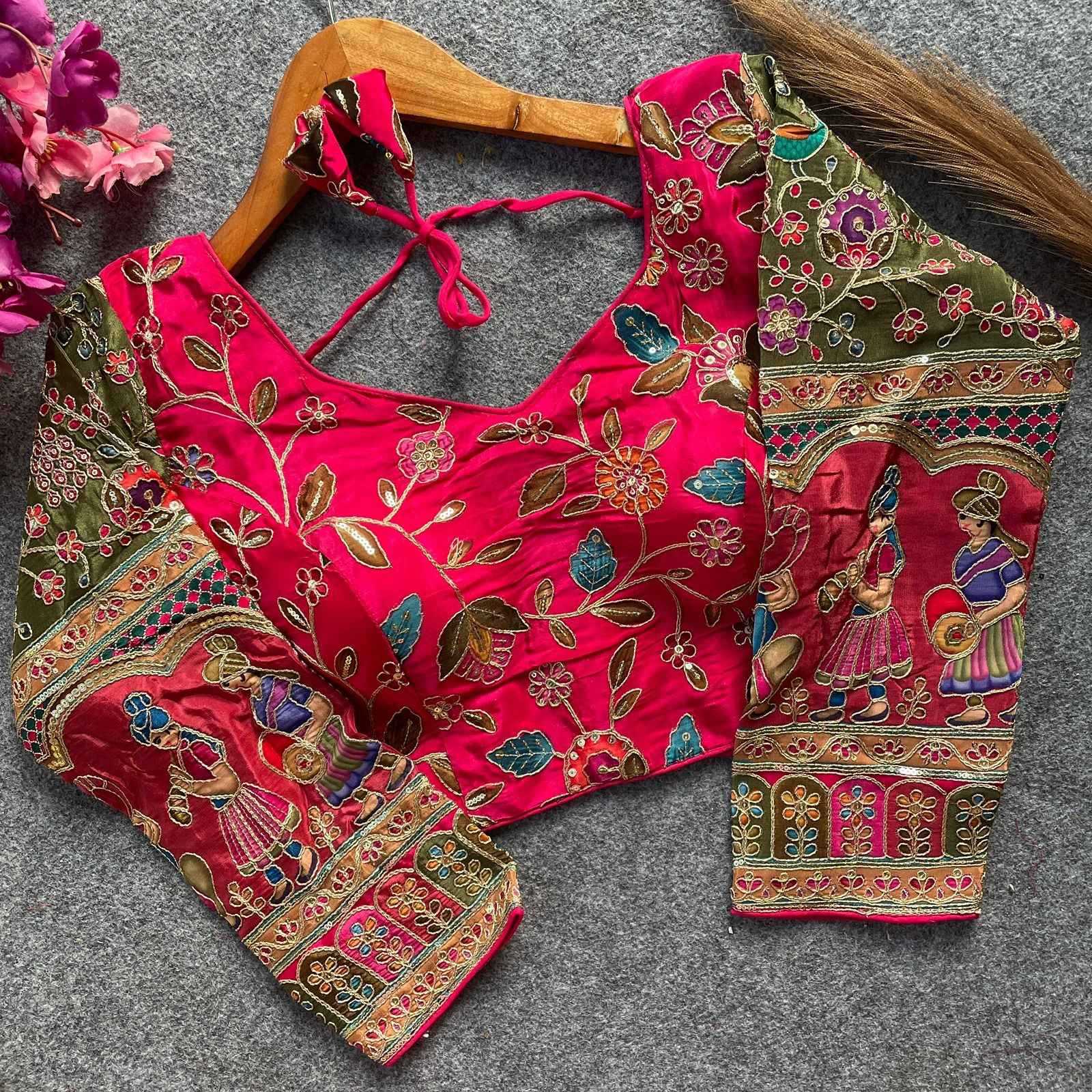 YNF Wholesale Pure Crepe Blouse  | Surat Manufacturer