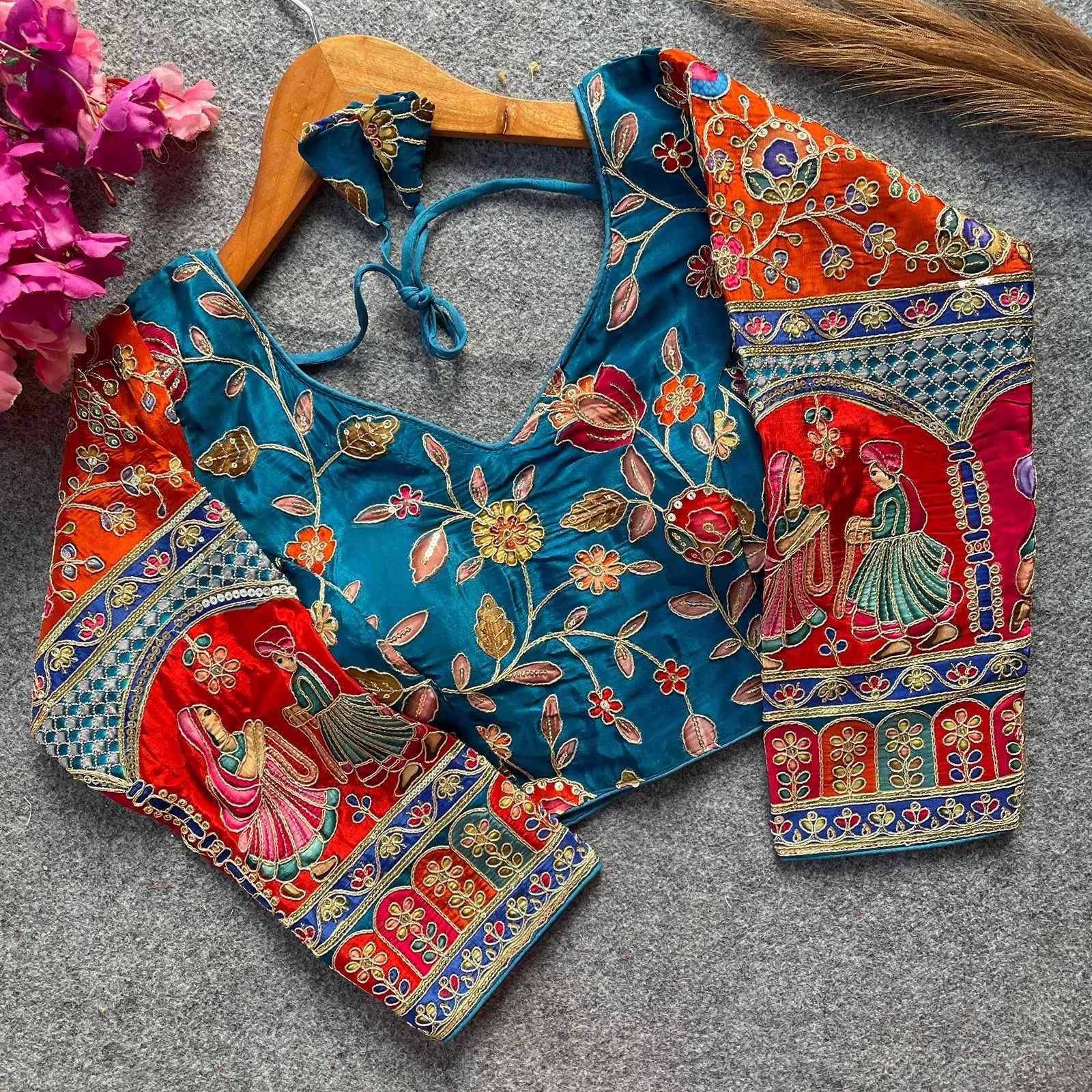 YNF Wholesale Pure Crepe Blouse  | Surat Manufacturer