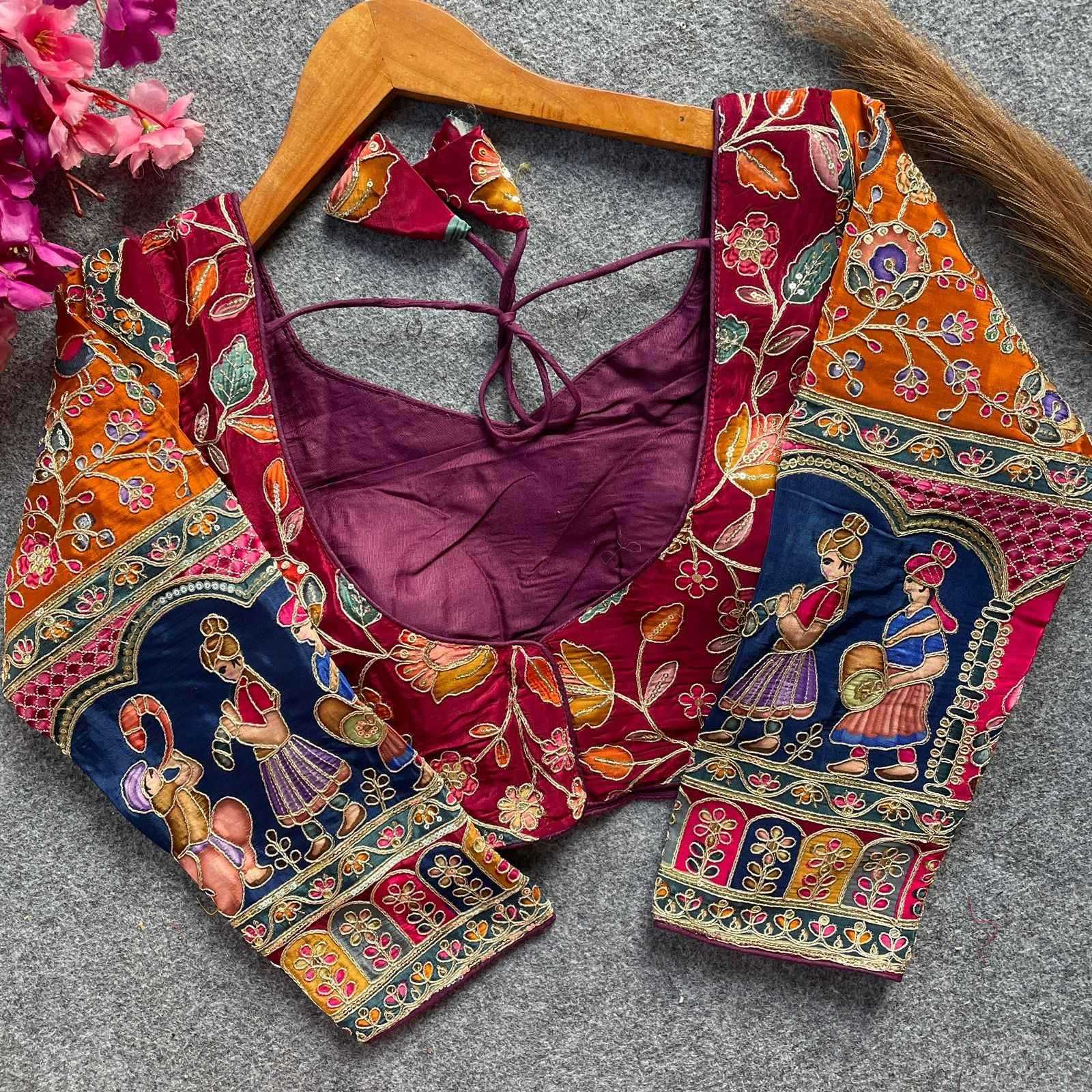 YNF Wholesale Pure Crepe Blouse  | Surat Manufacturer