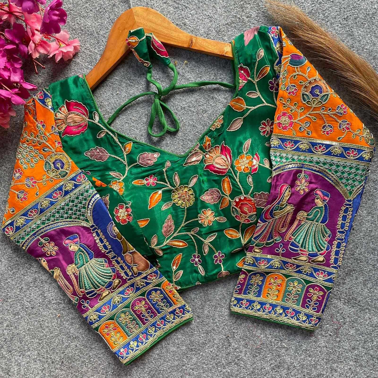 YNF Wholesale Pure Crepe Blouse  | Surat Manufacturer