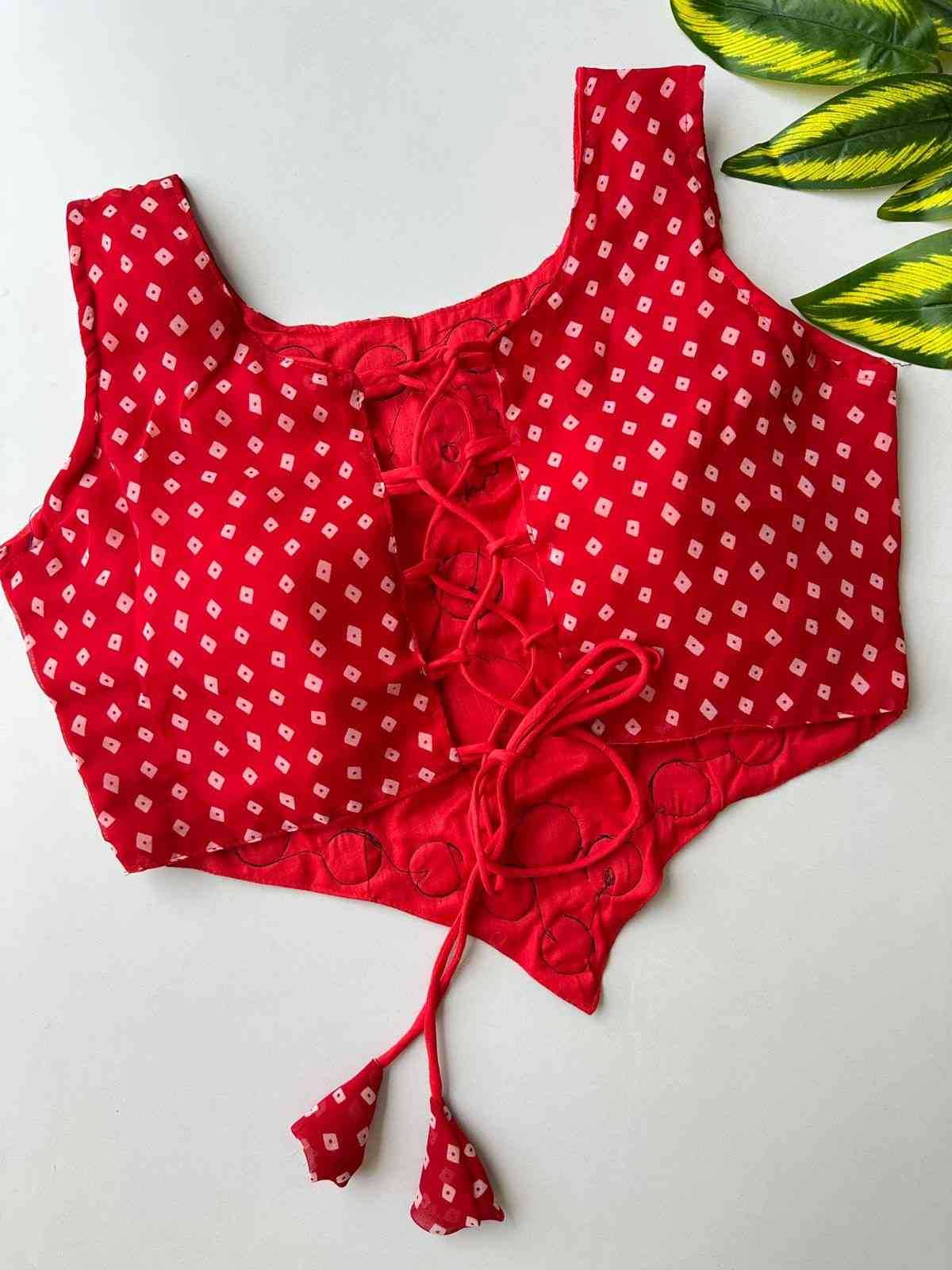YNF Wholesale Georgette Blouse  | Surat Manufacturer